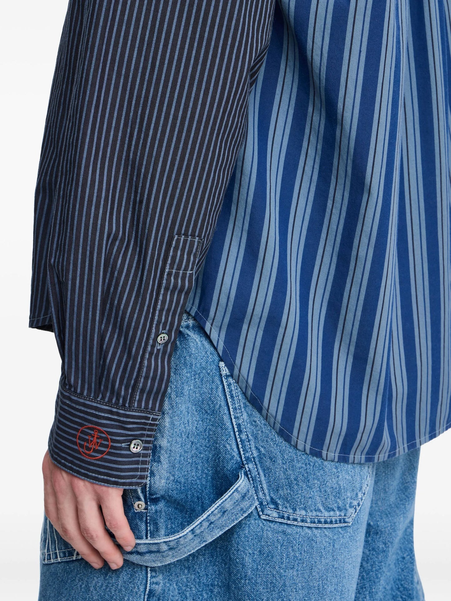 striped cotton shirt