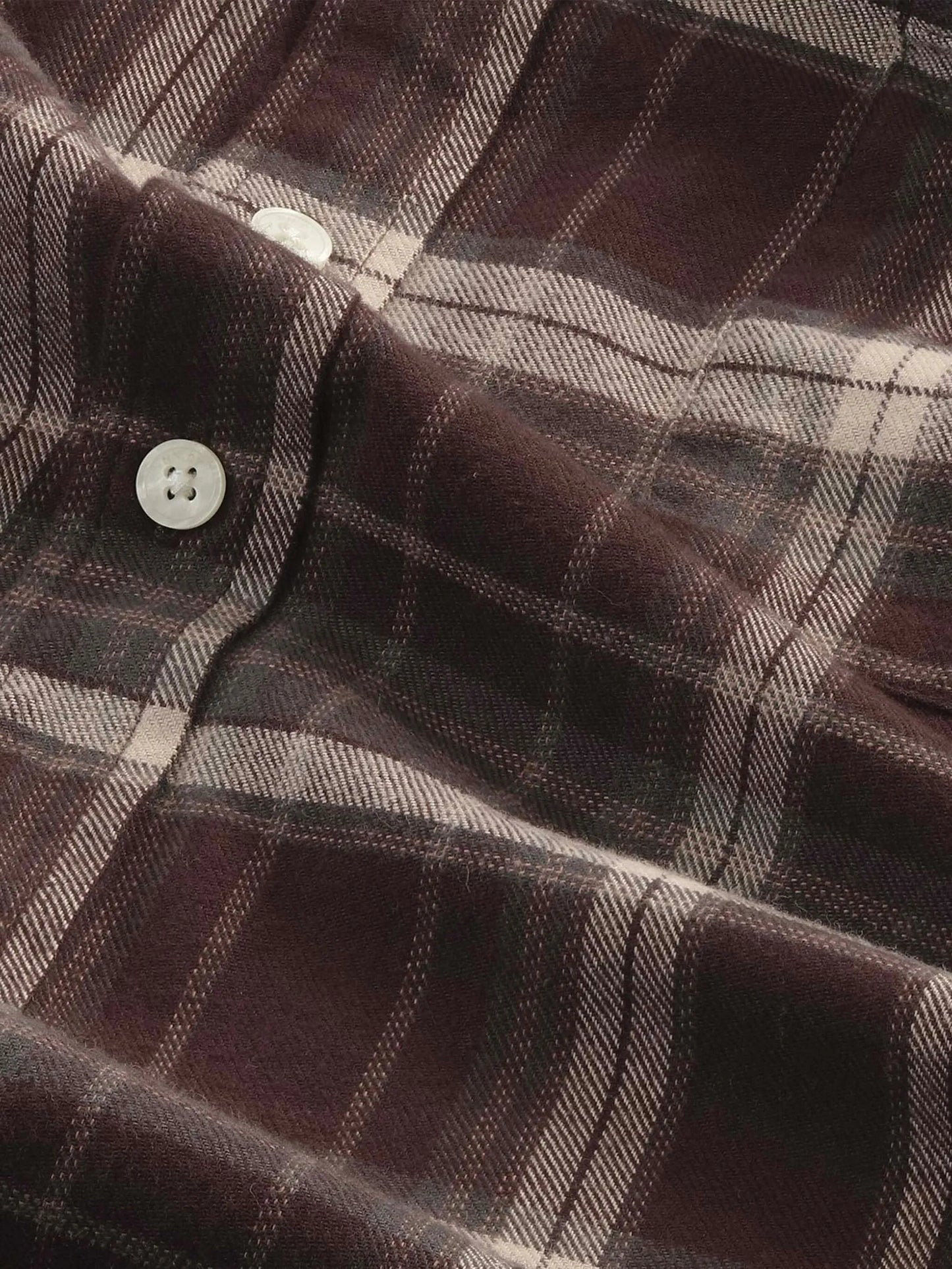 checked buttoned-up shirt