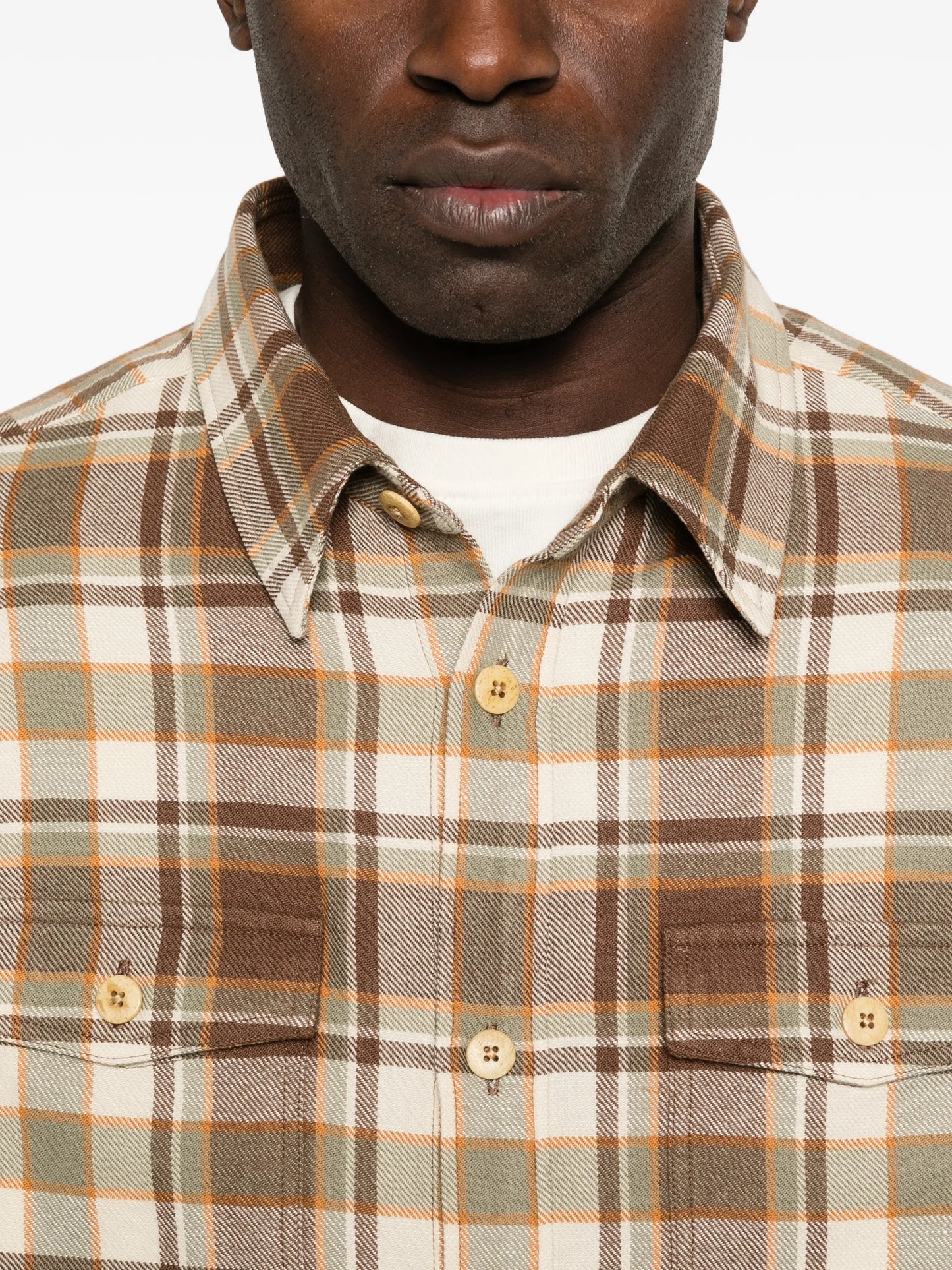 Lumber checked shirt