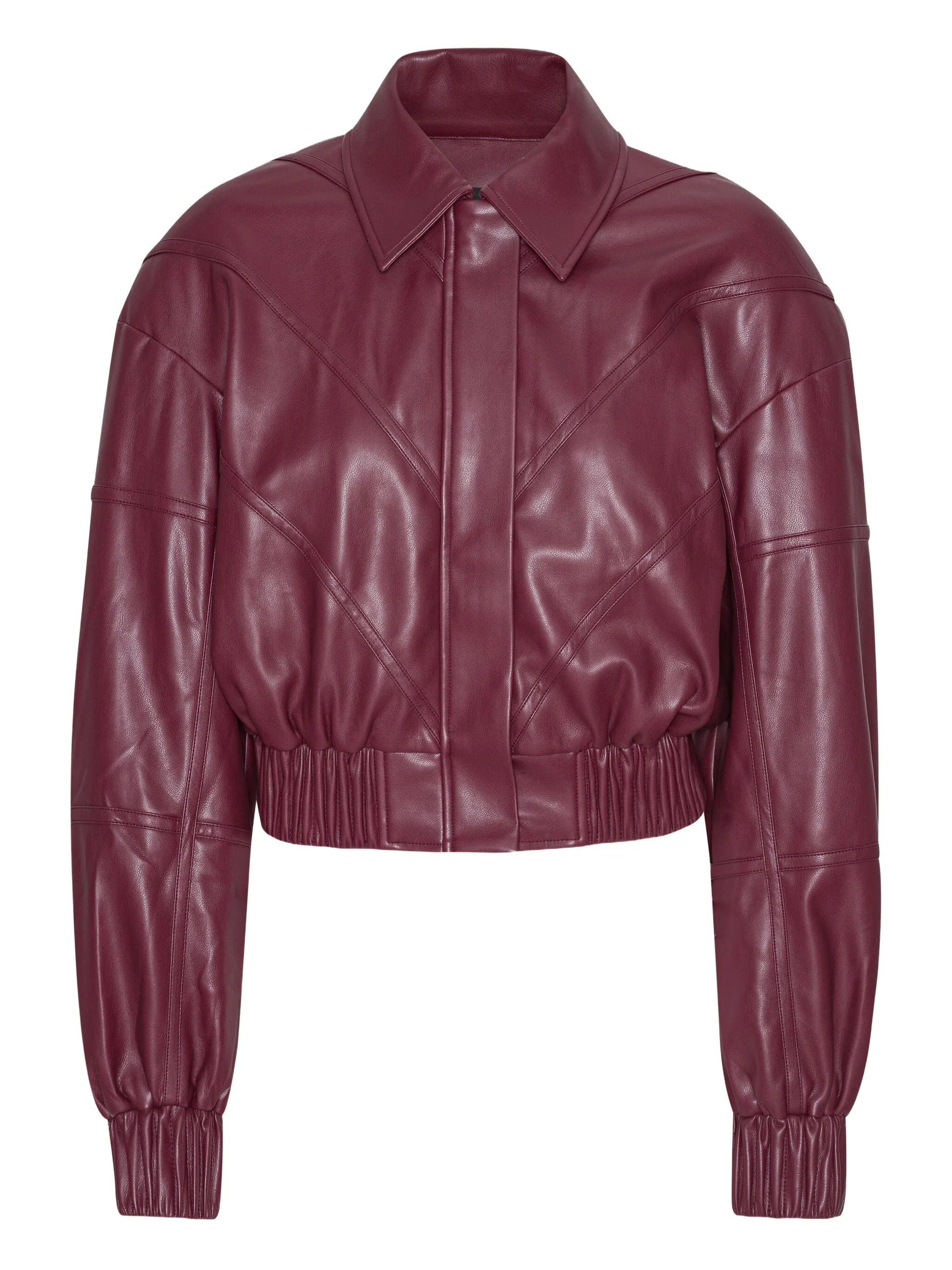 quilted panel bomber jacket