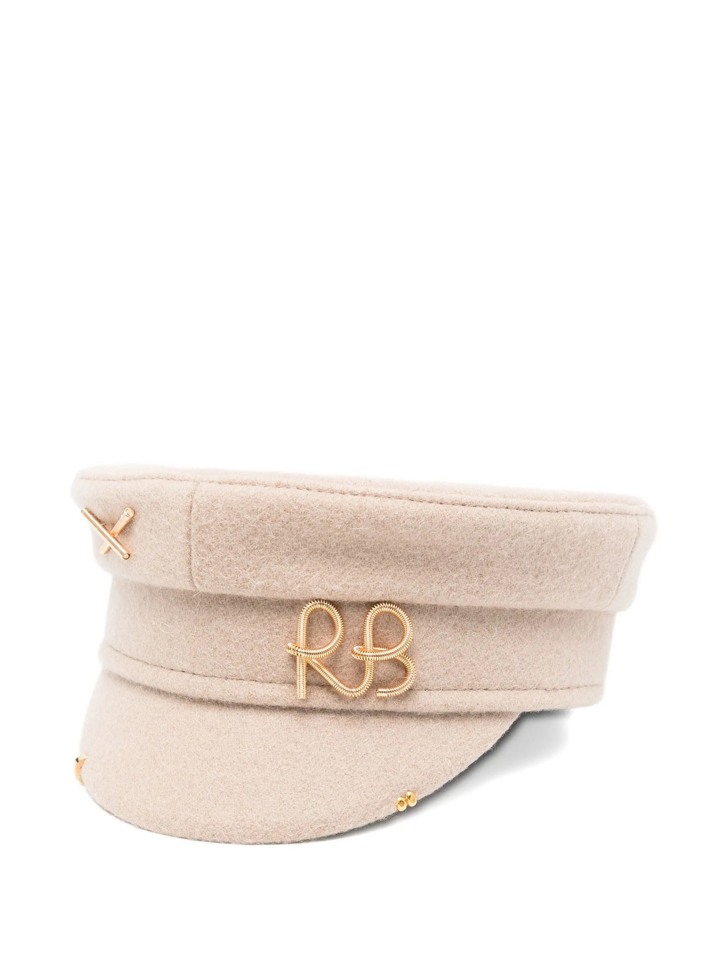 gold-logo cross-detail hat