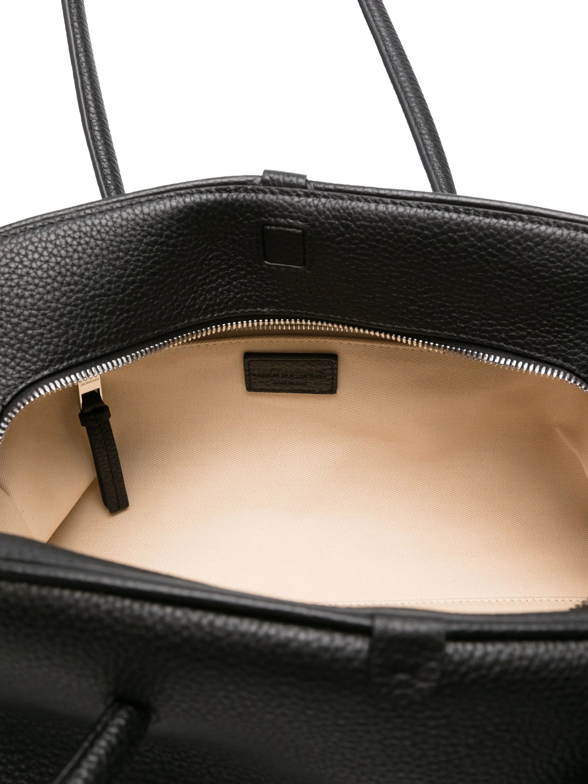 Tourism leather tote bag