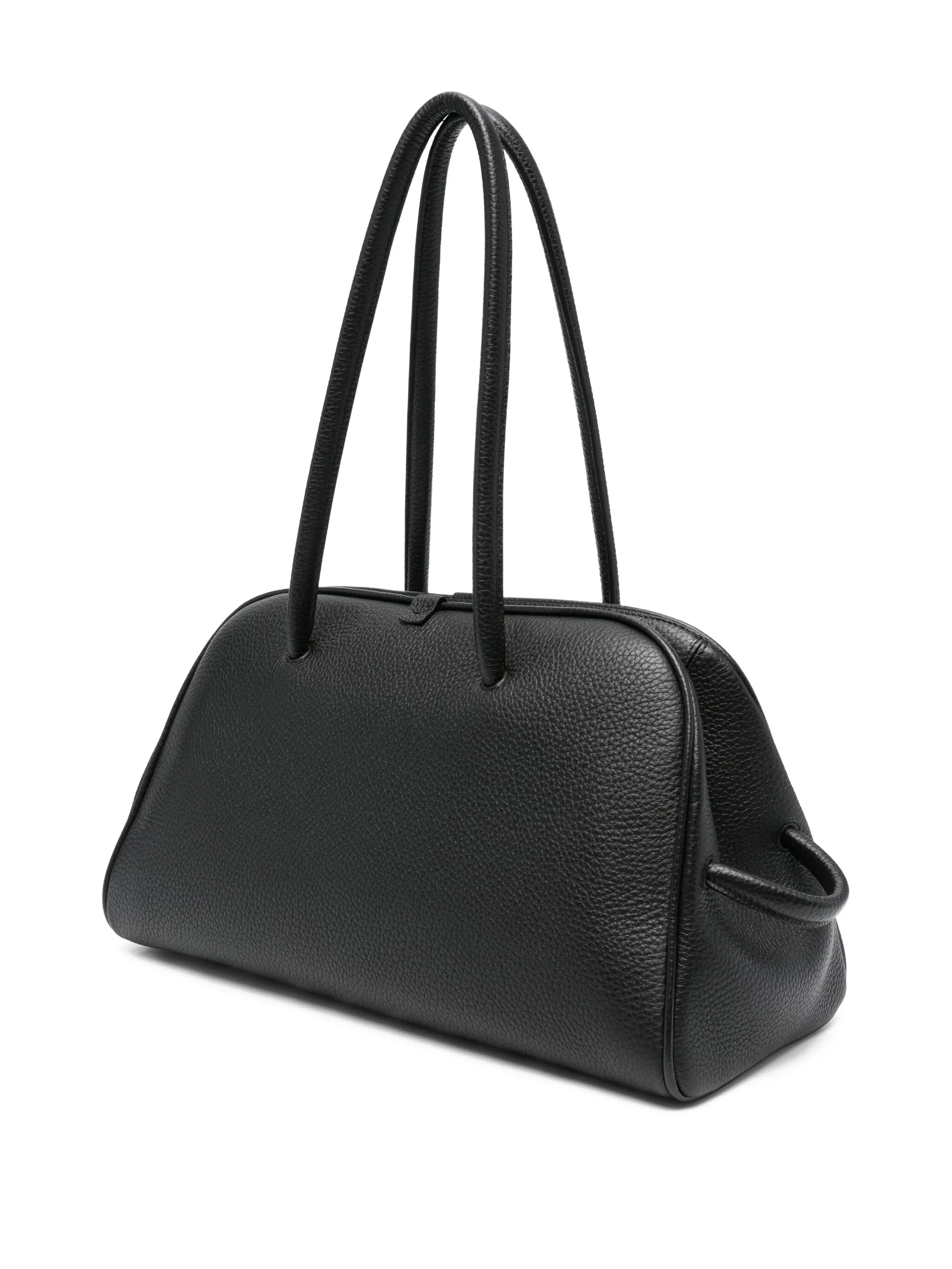 Tourism leather tote bag