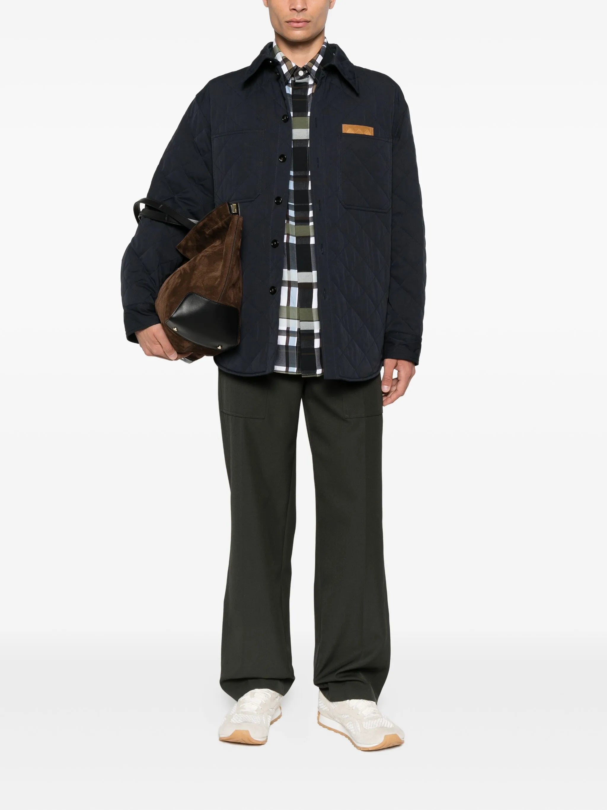 checked cotton shirt