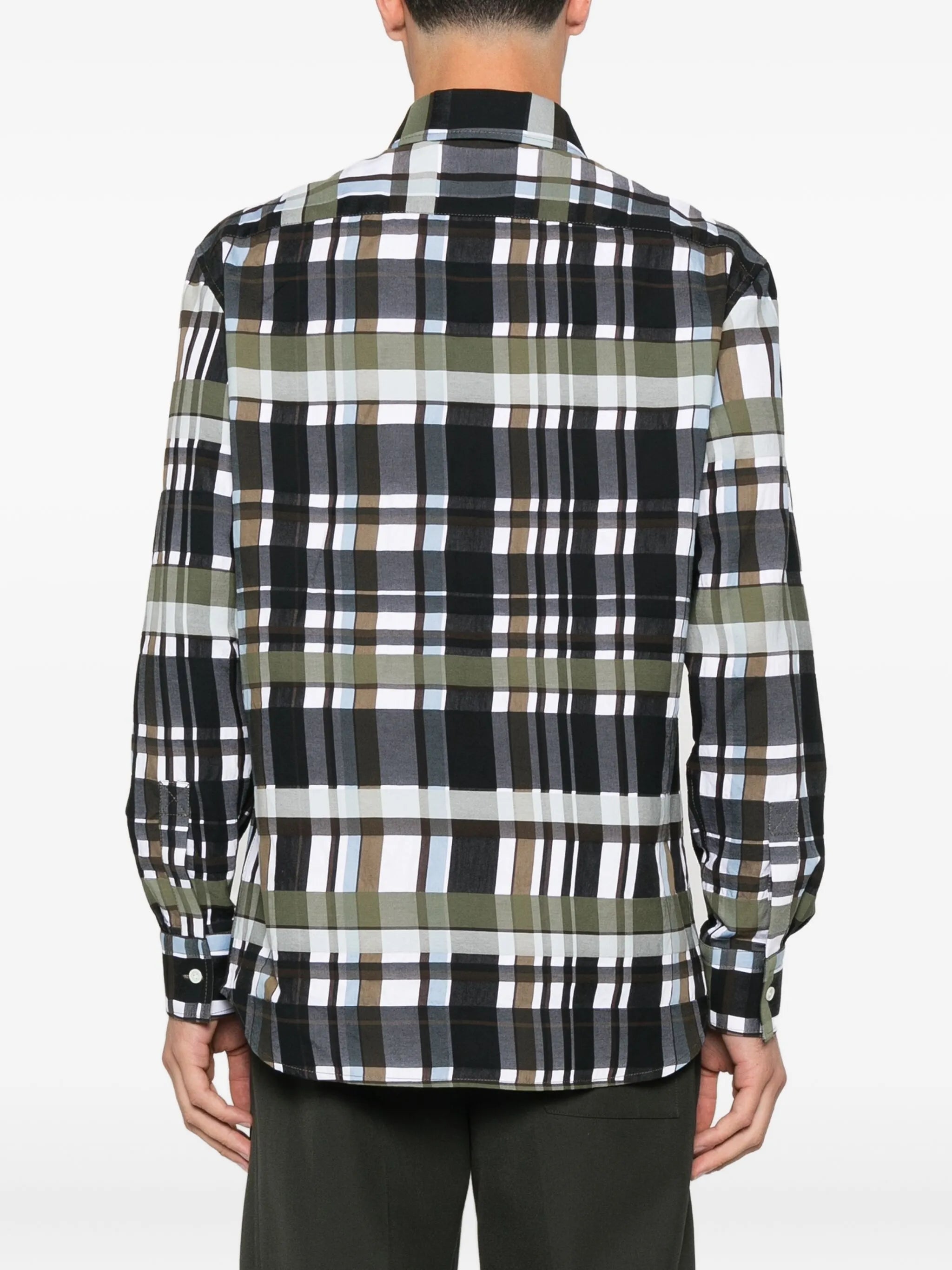 checked cotton shirt