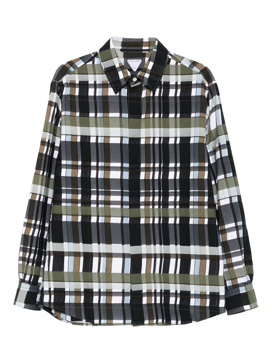 checked cotton shirt