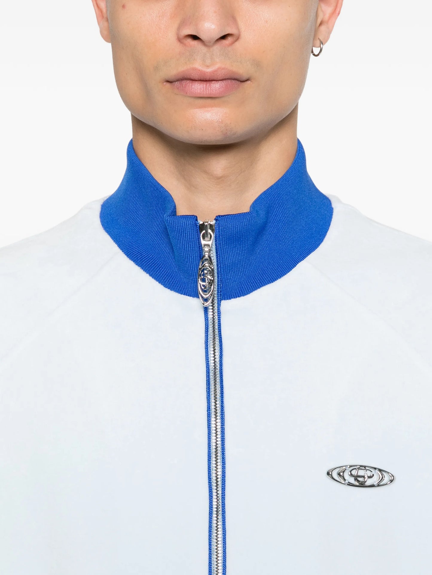 velour zip track jacket