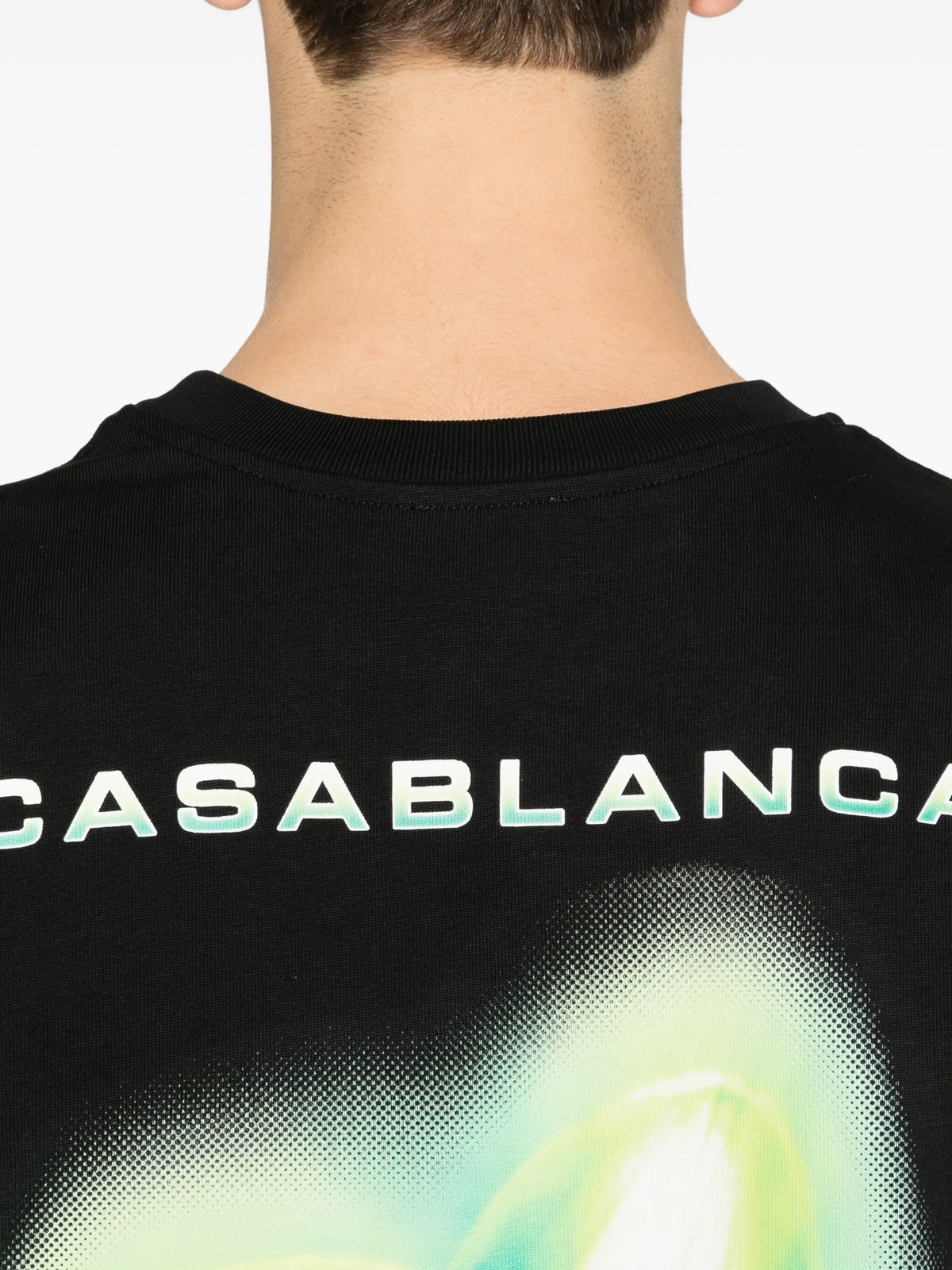 Glitch Orchid oversized T-shirt