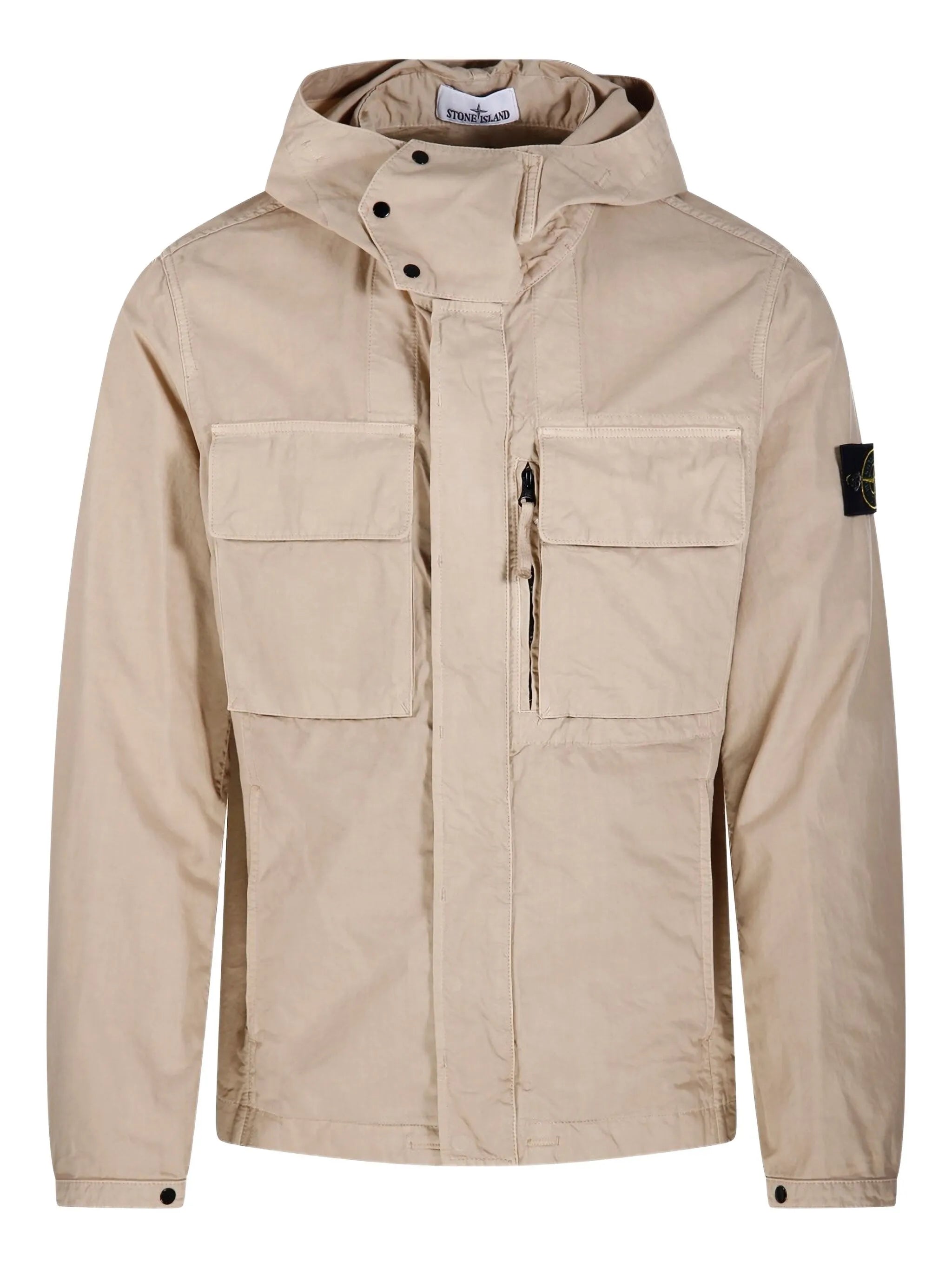 hooded pocket jacket