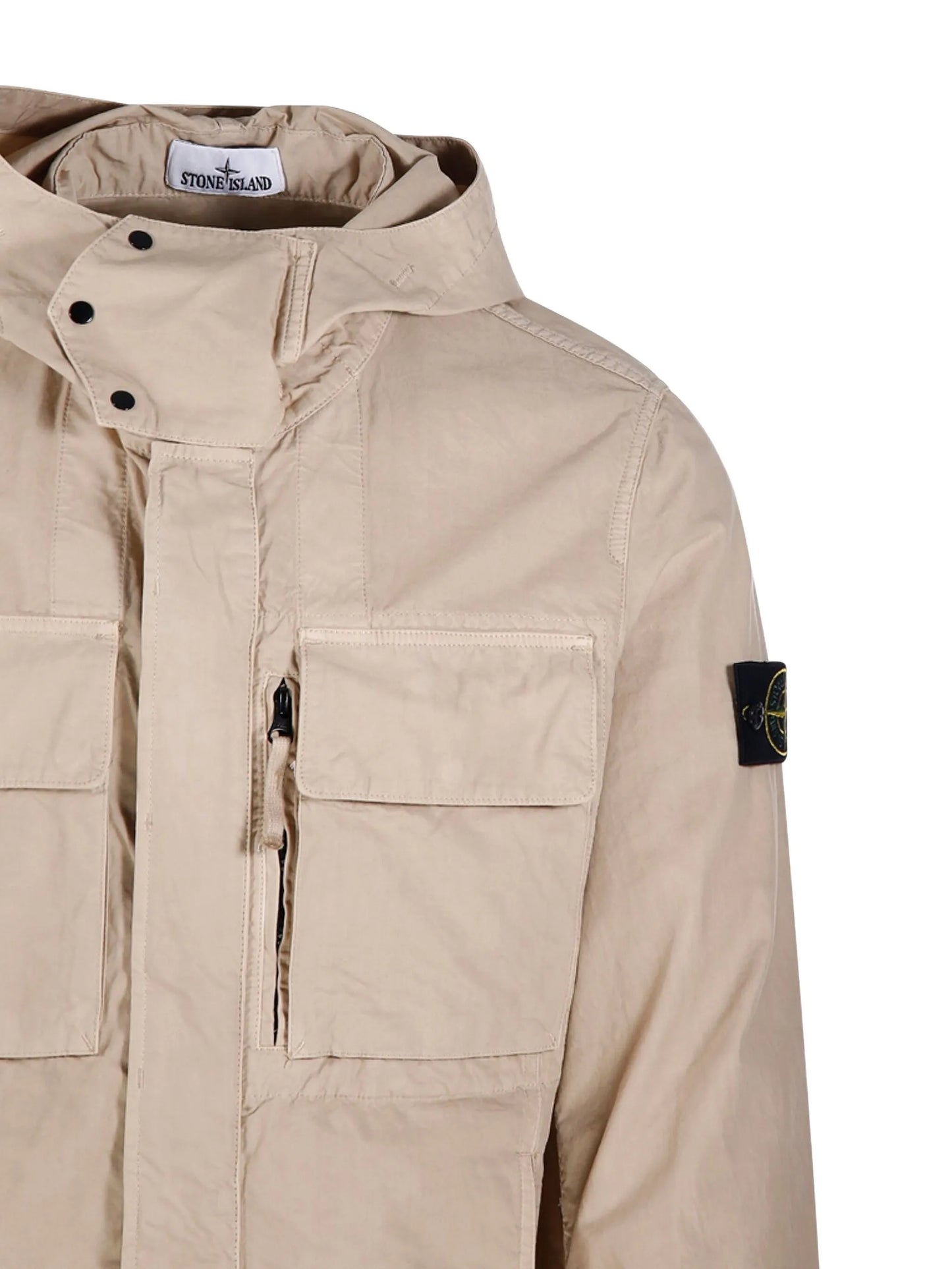 hooded pocket jacket