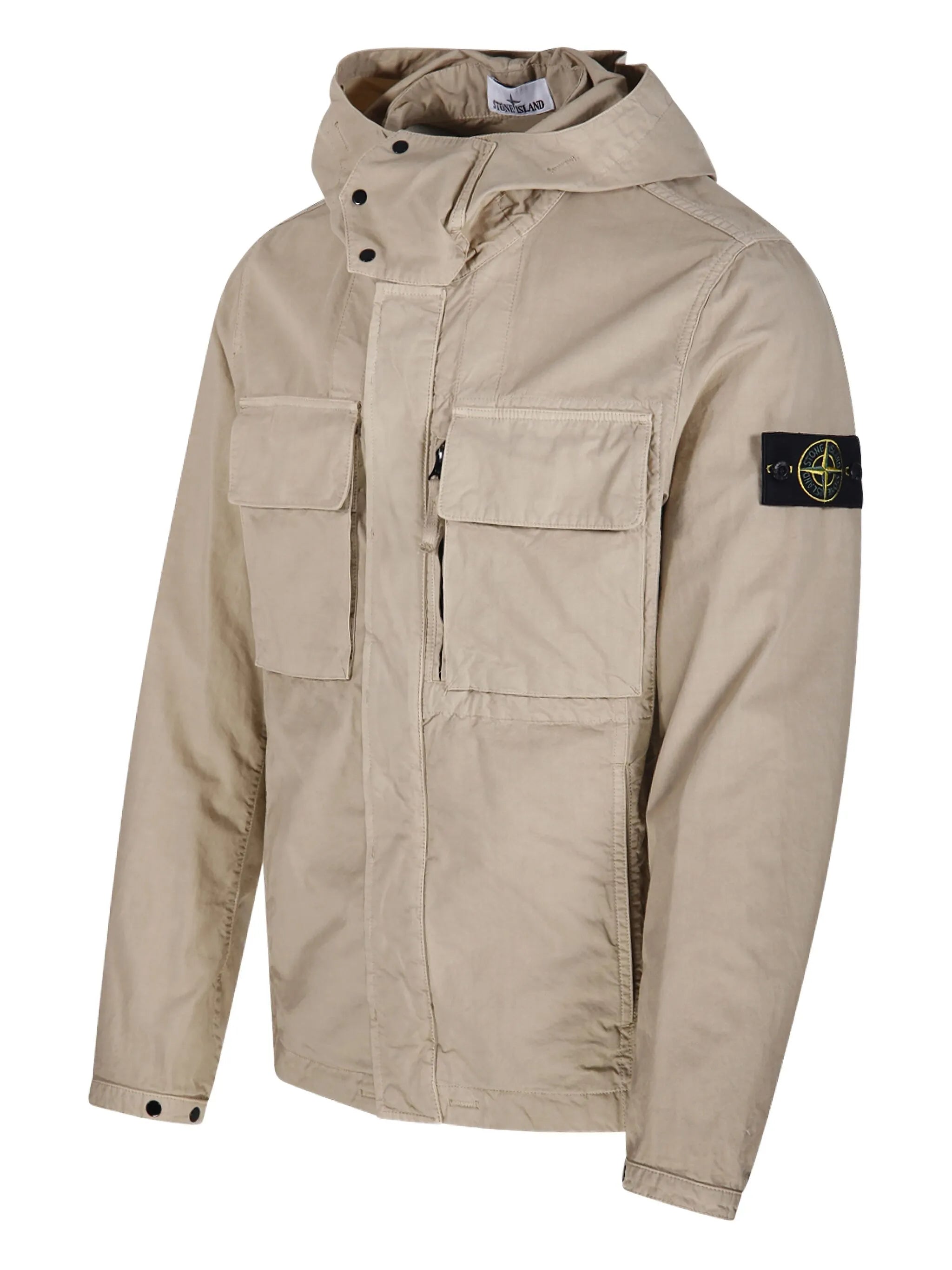 hooded pocket jacket