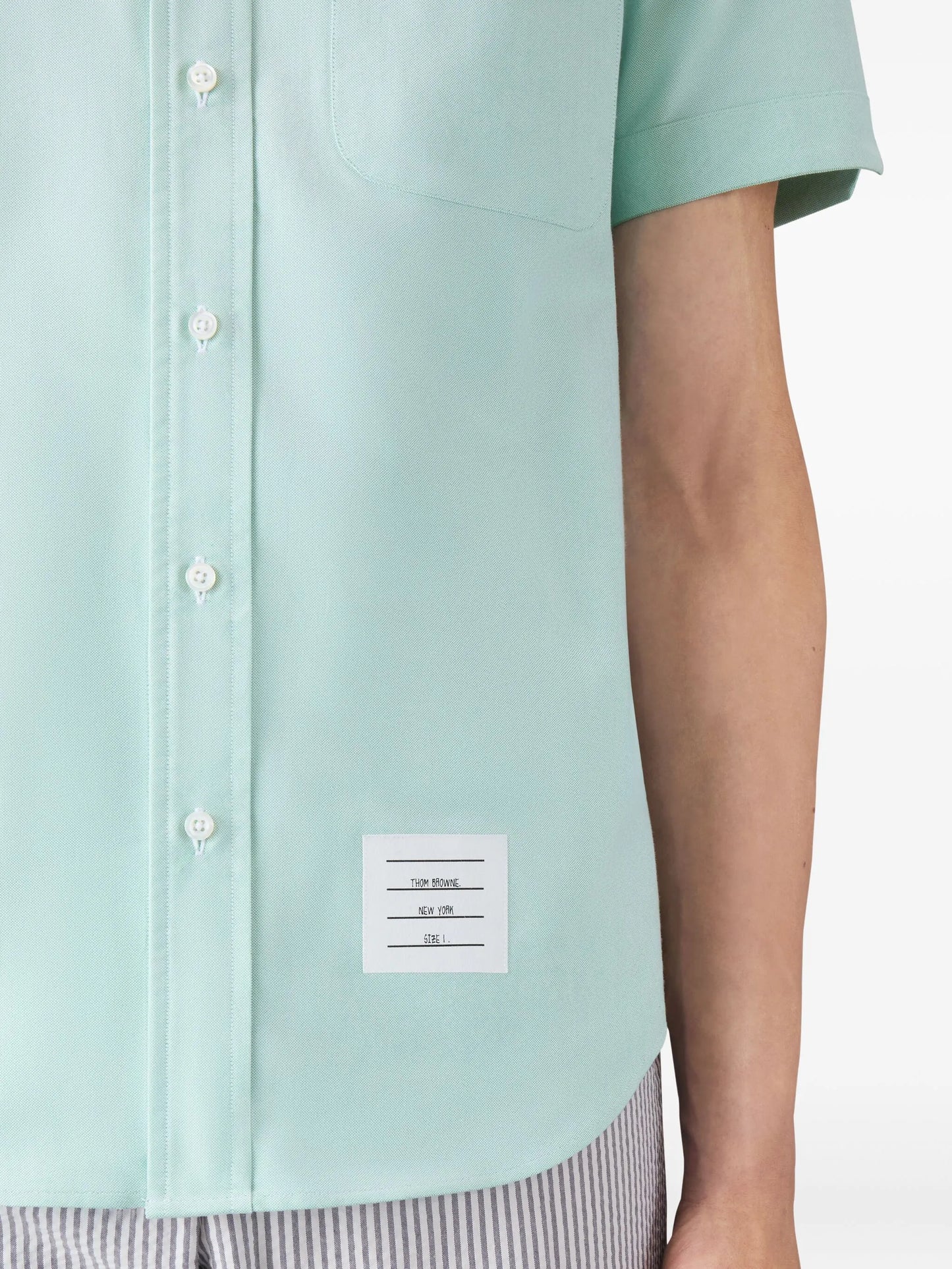 patch-pocket short-sleeve shirt
