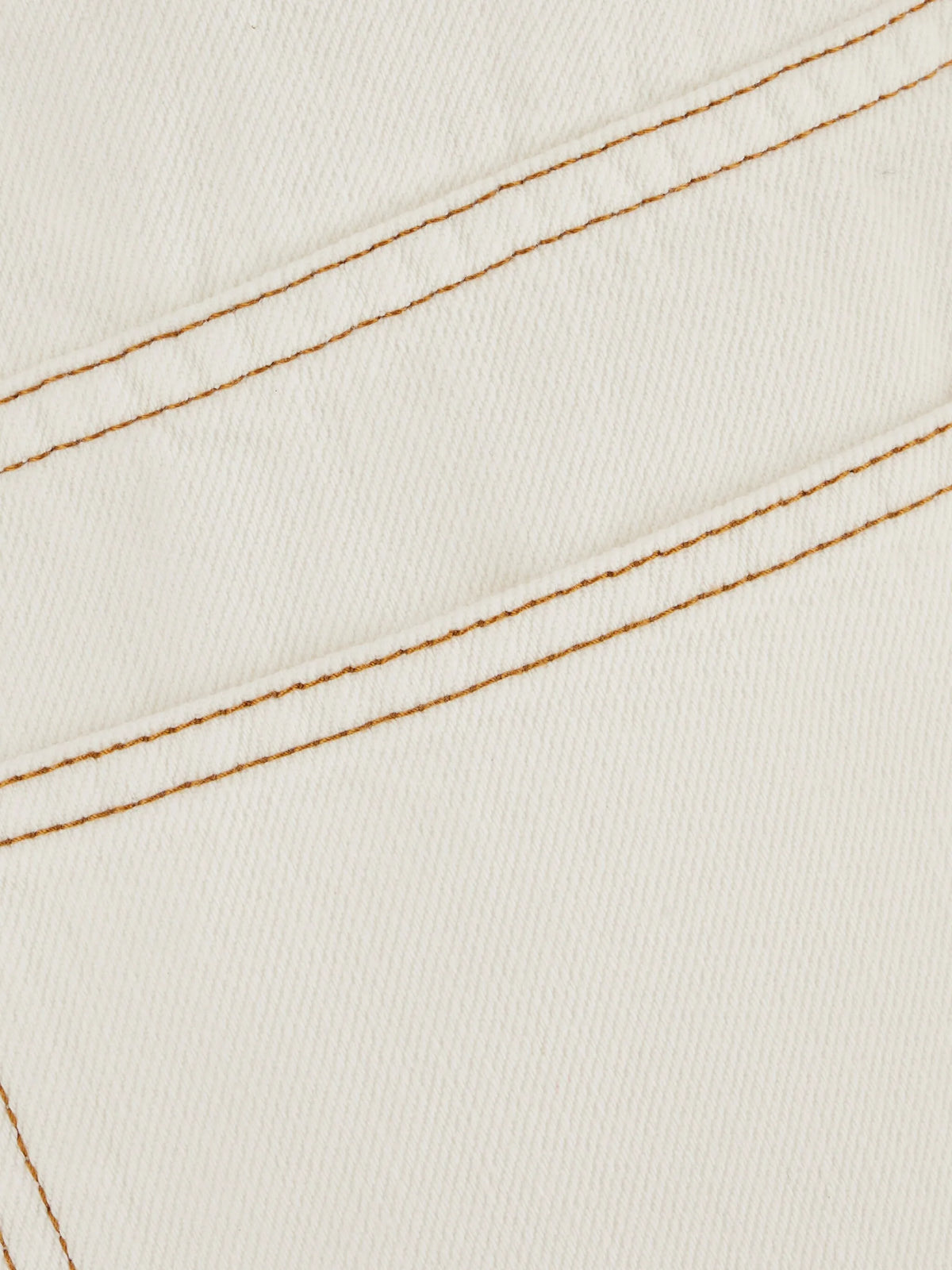 White Couture Seam jeans