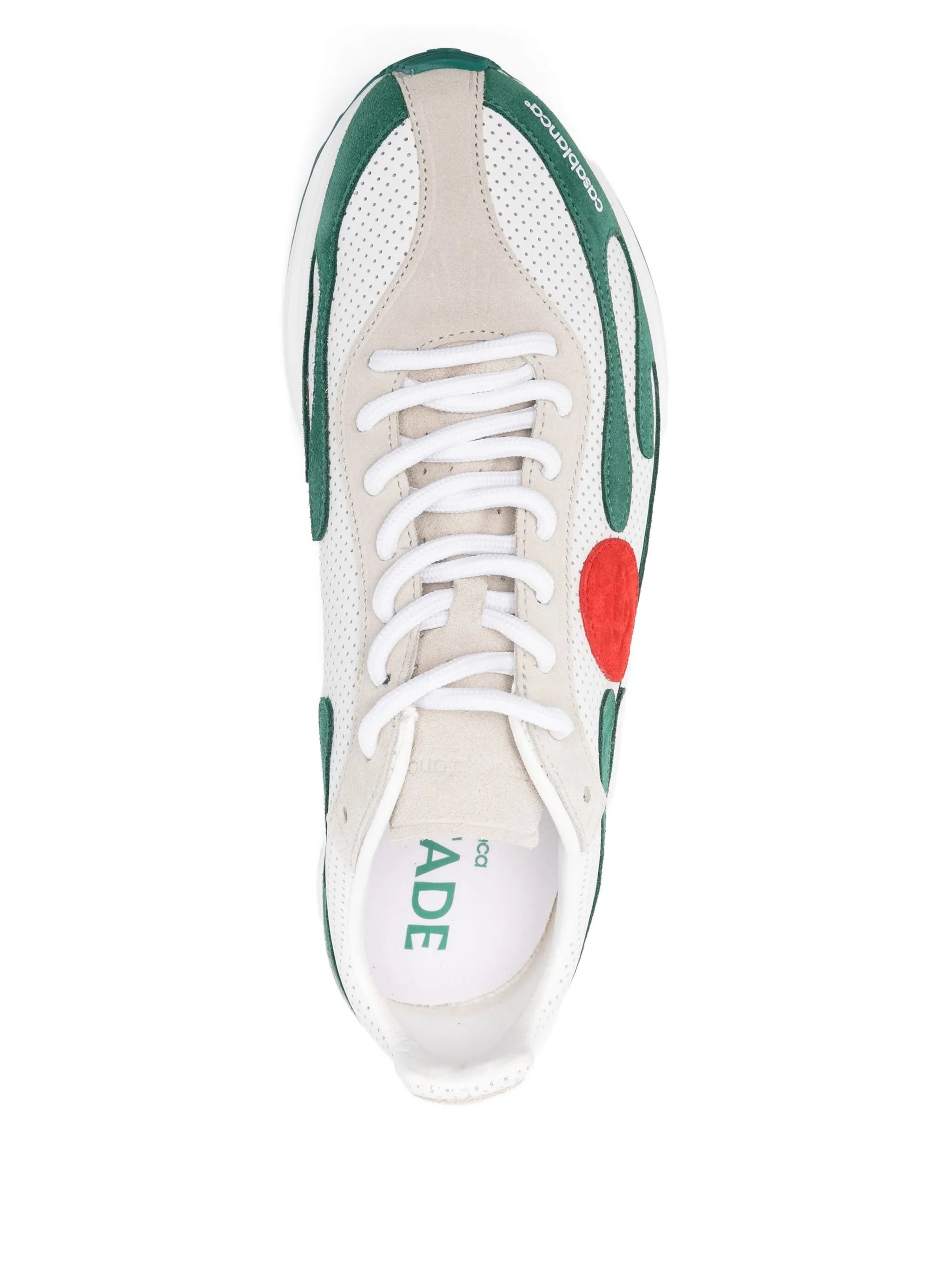 Stade flame-detail sneakers
