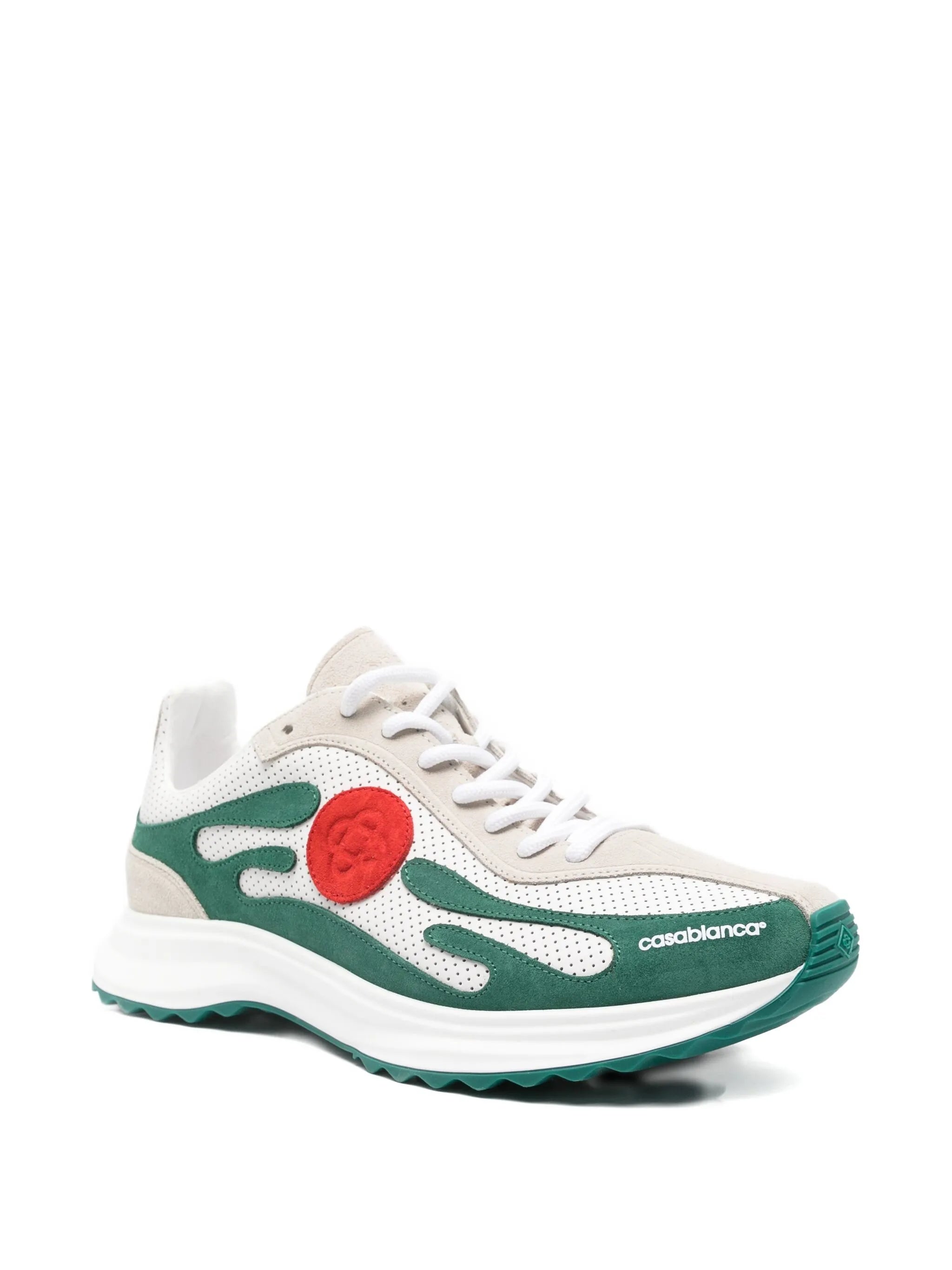 Stade flame-detail sneakers