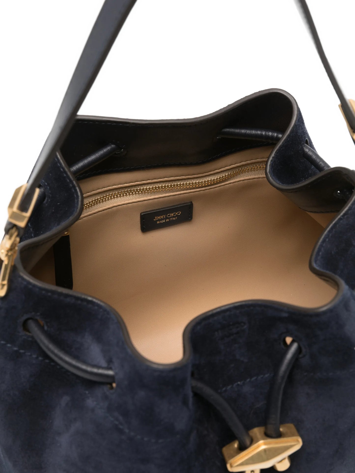 Bon Bon suede shoulder bag
