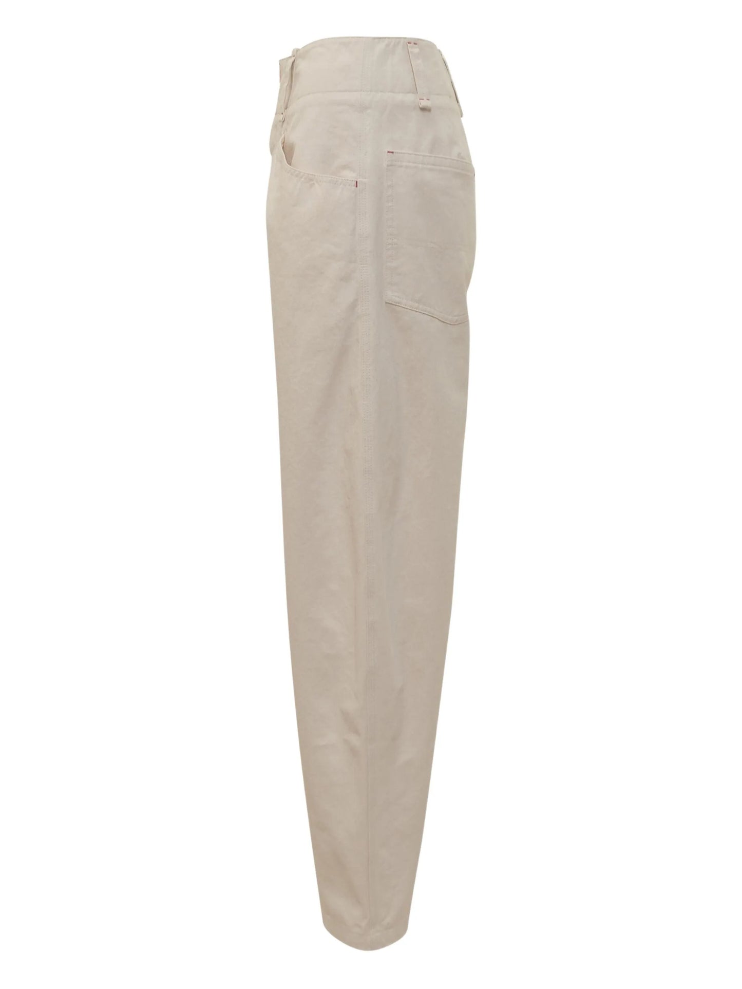 Oumaya high-waisted pocket trousers