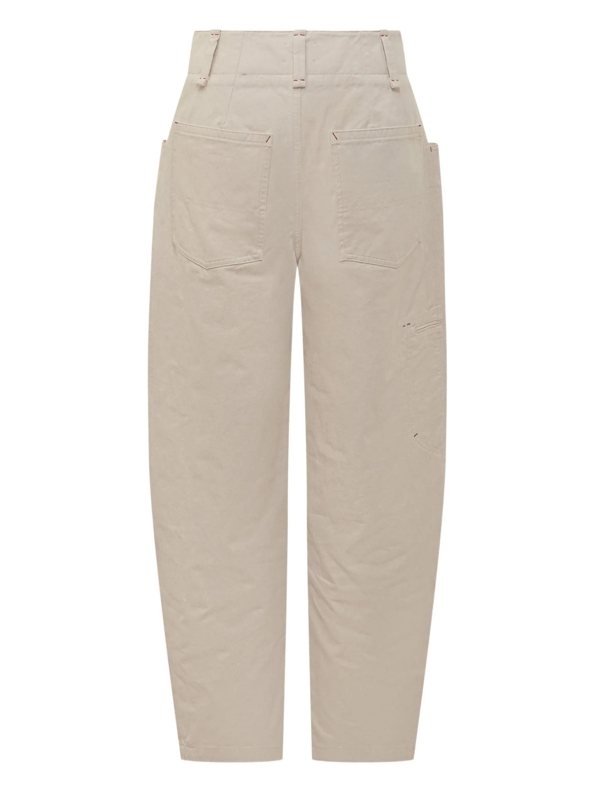 Oumaya high-waisted pocket trousers