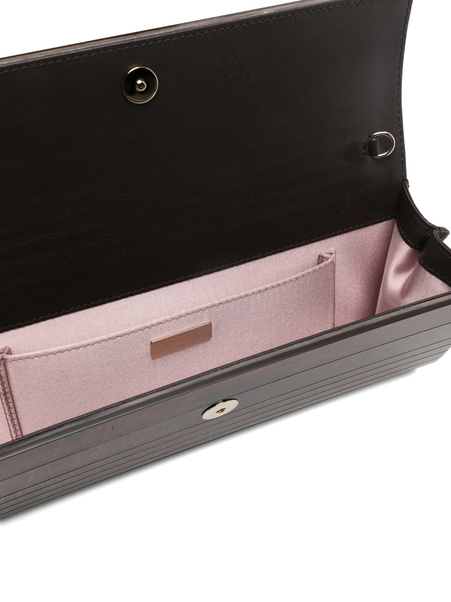 Sweetie marble-effect clutch bag