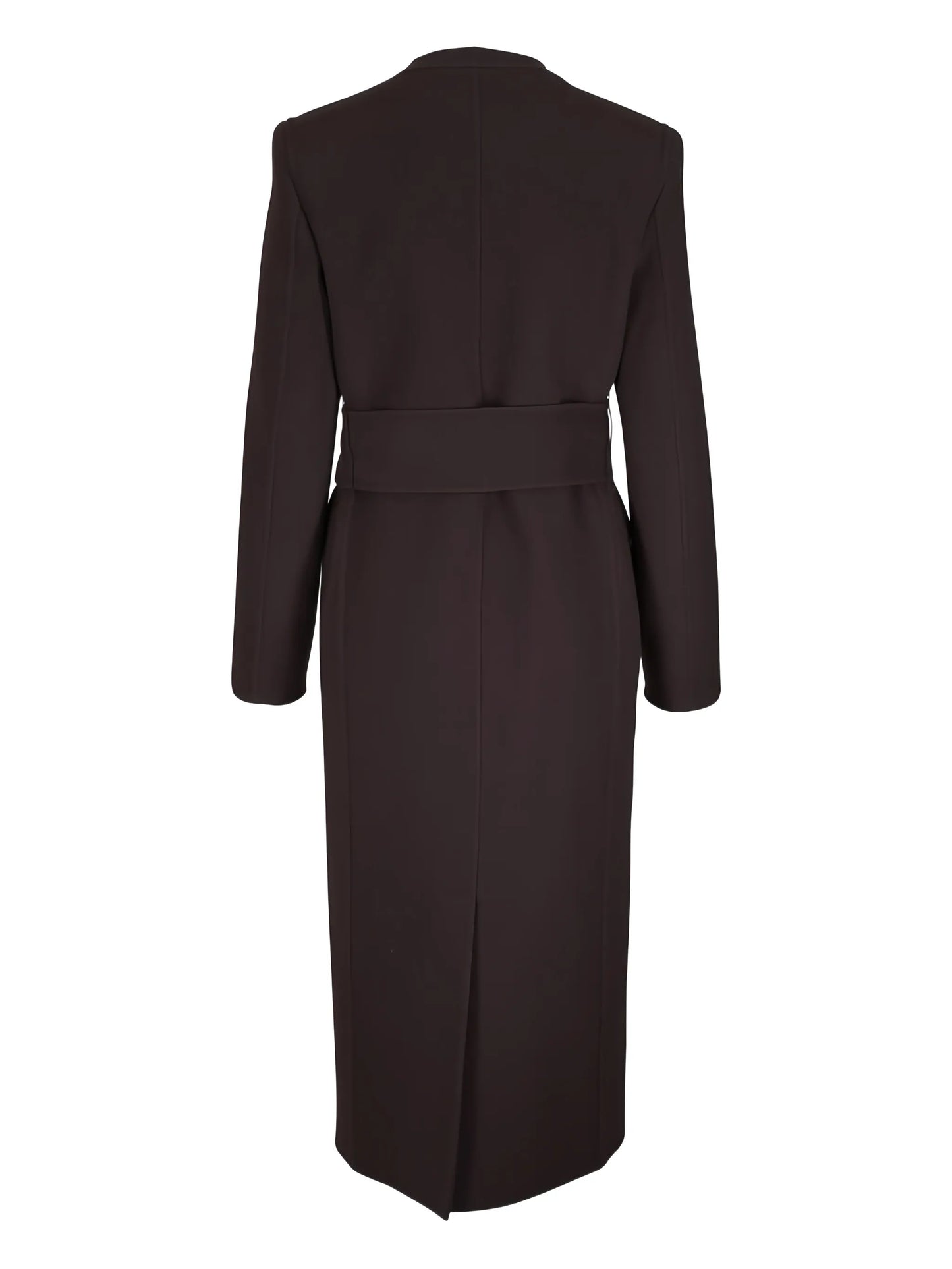 belted wrap coat
