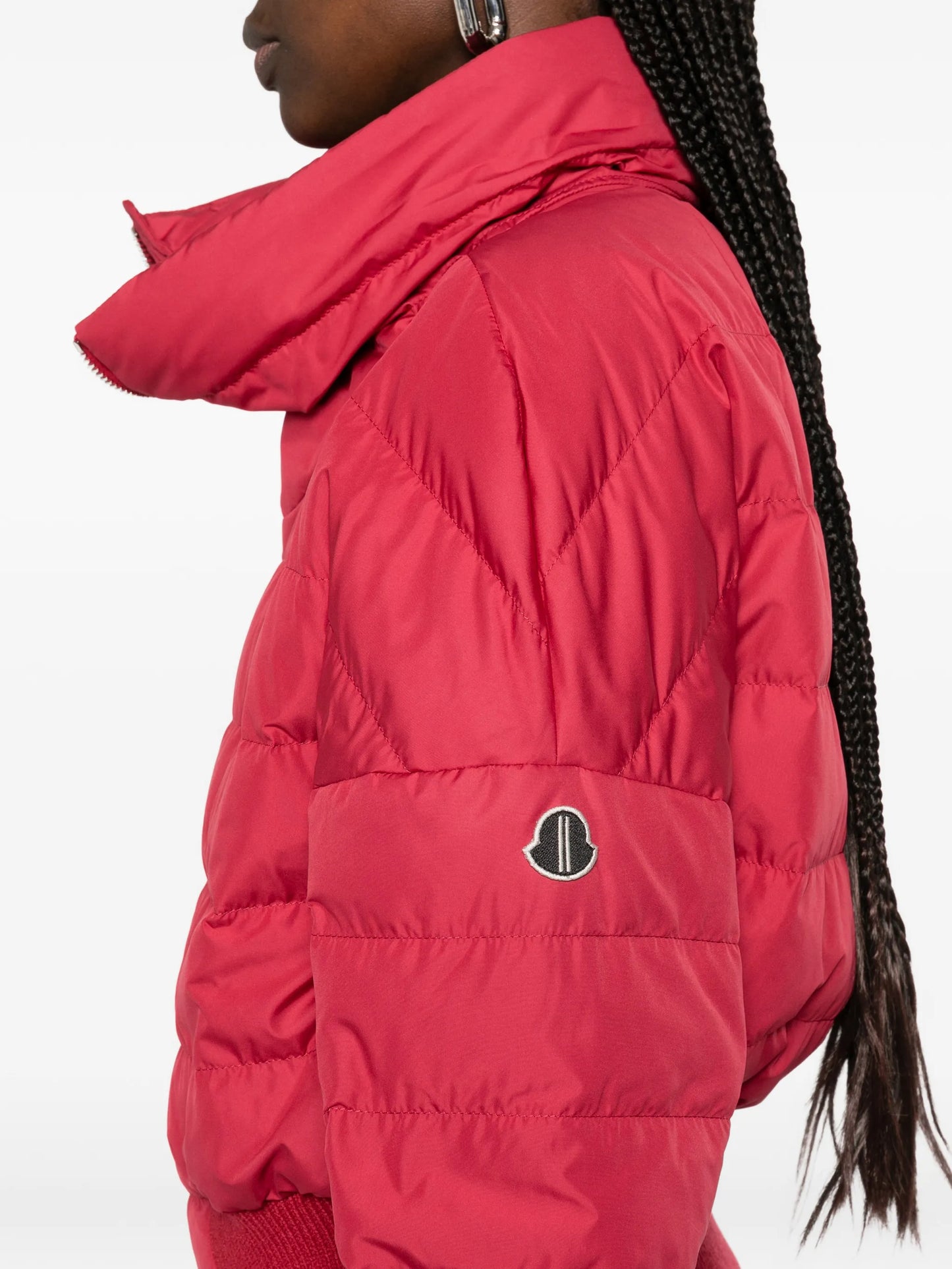 cropped quilted jacket