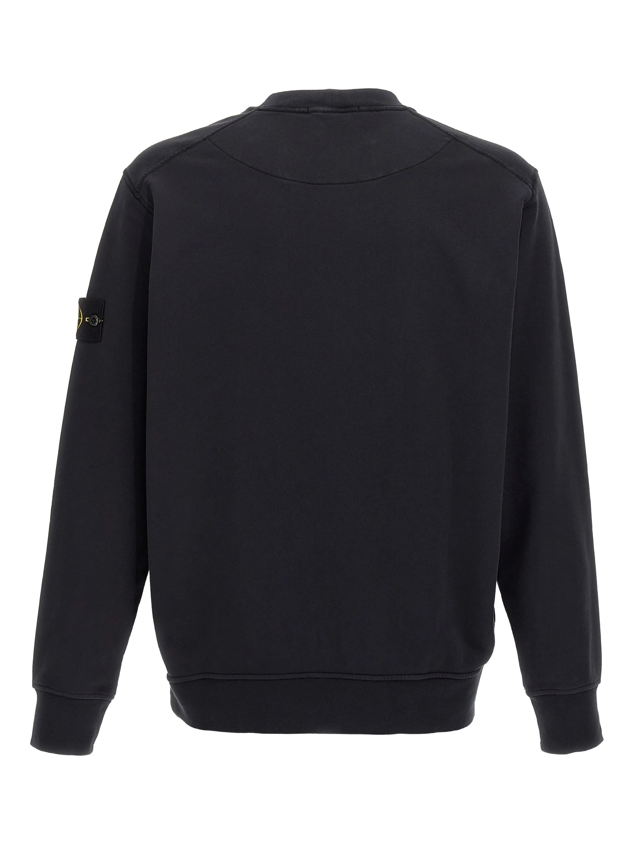 crew-neck logo-badge sweatshirt
