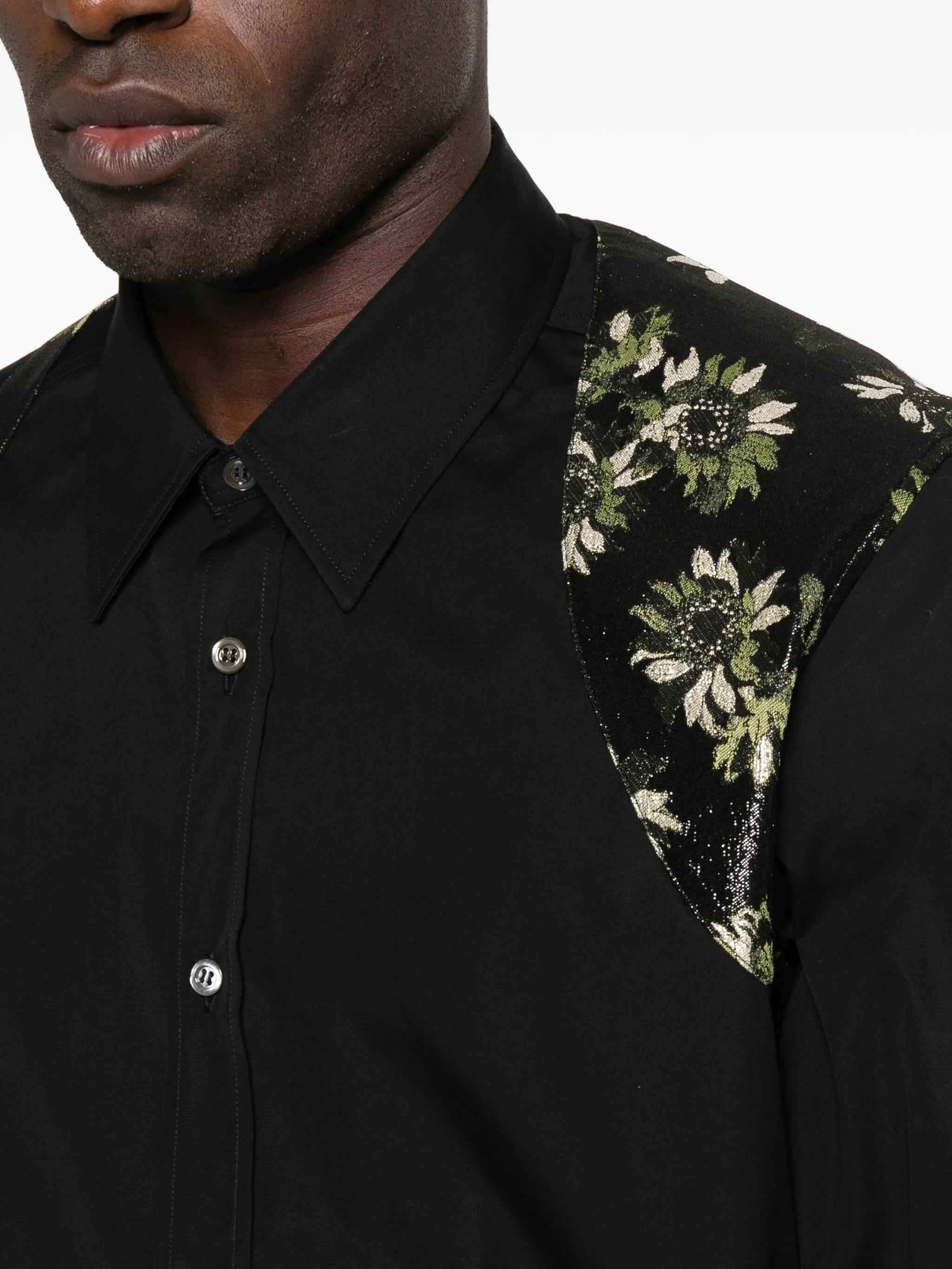 jacquard-harness shirt