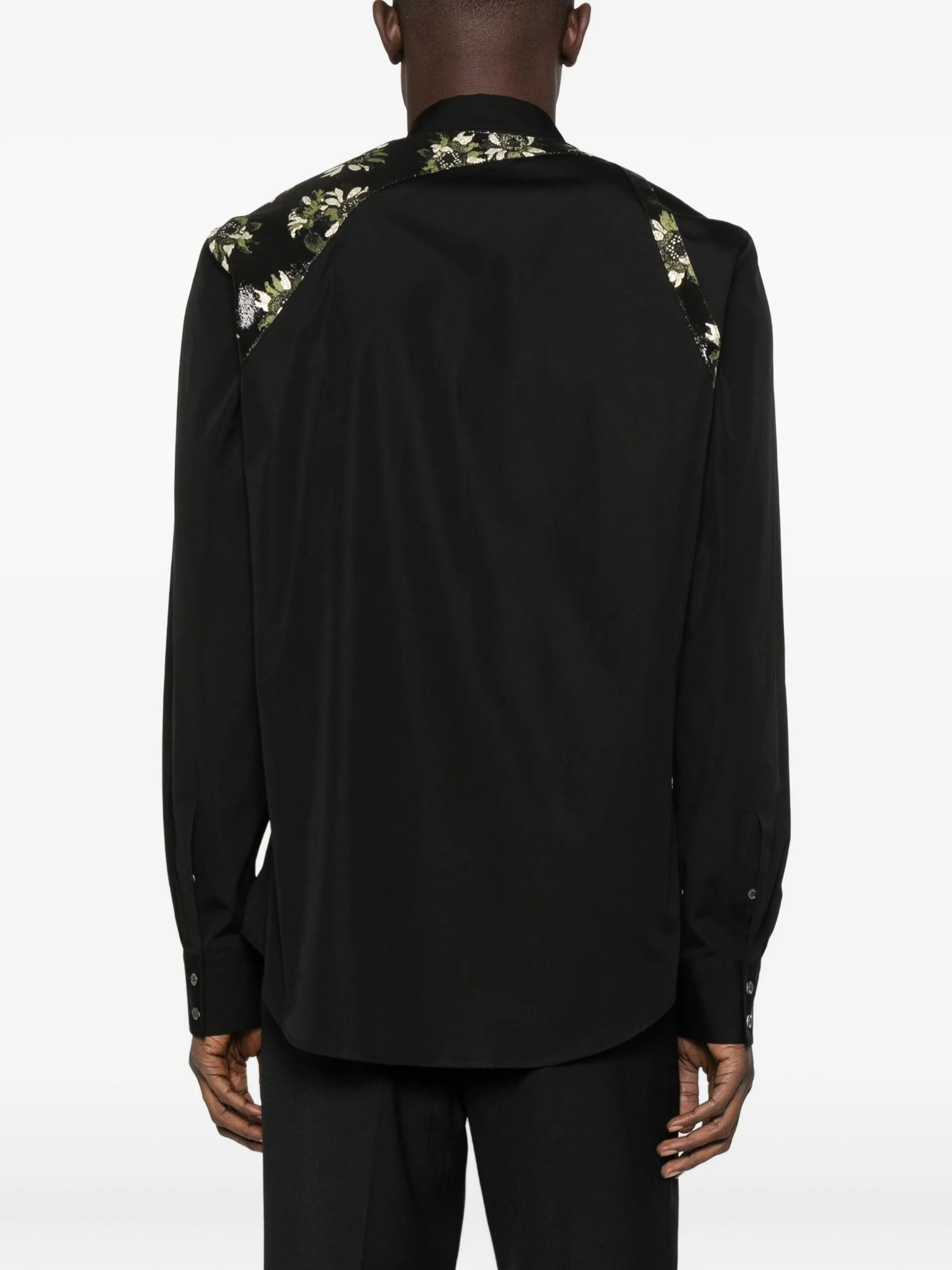 jacquard-harness shirt