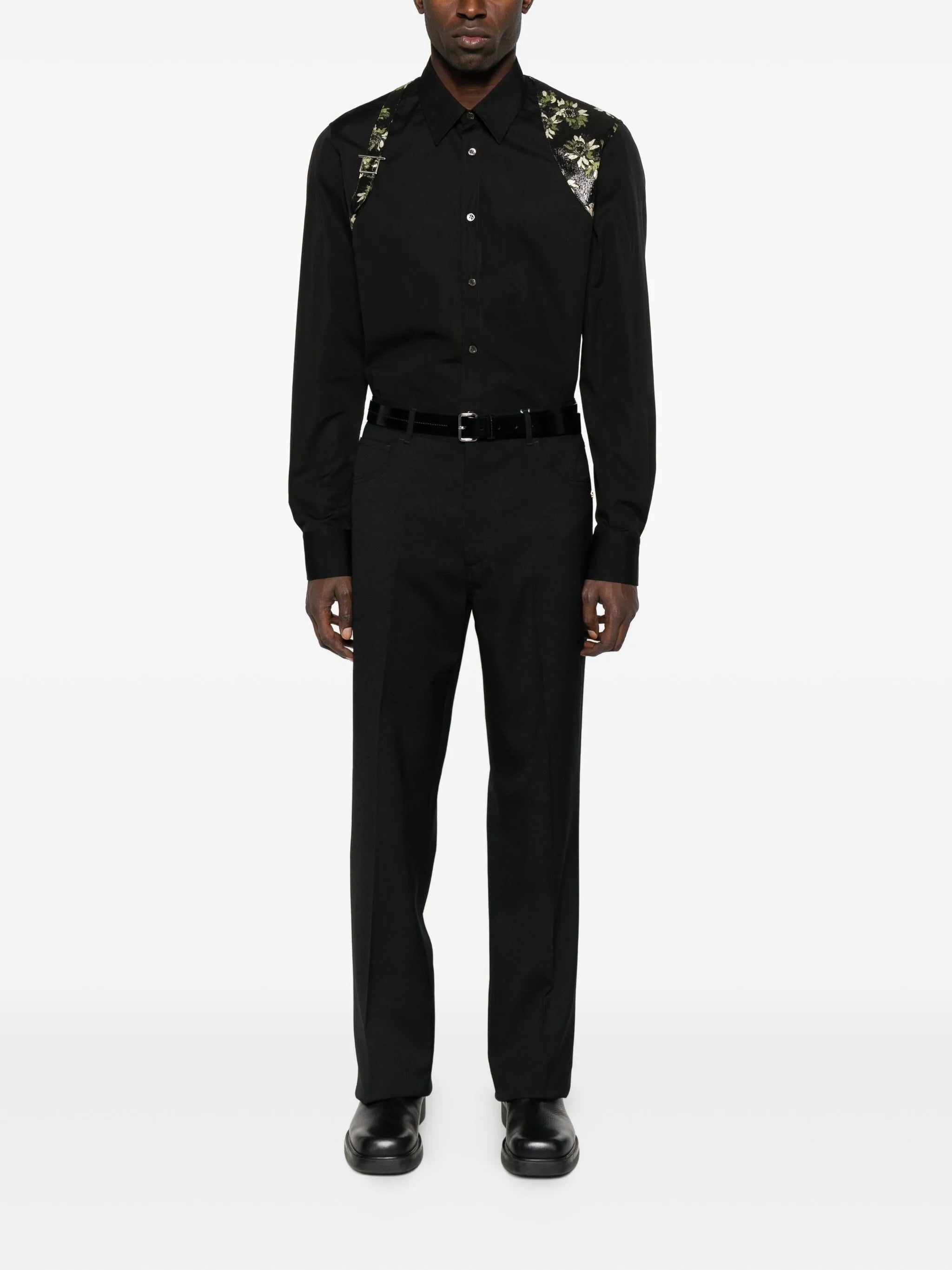jacquard-harness shirt
