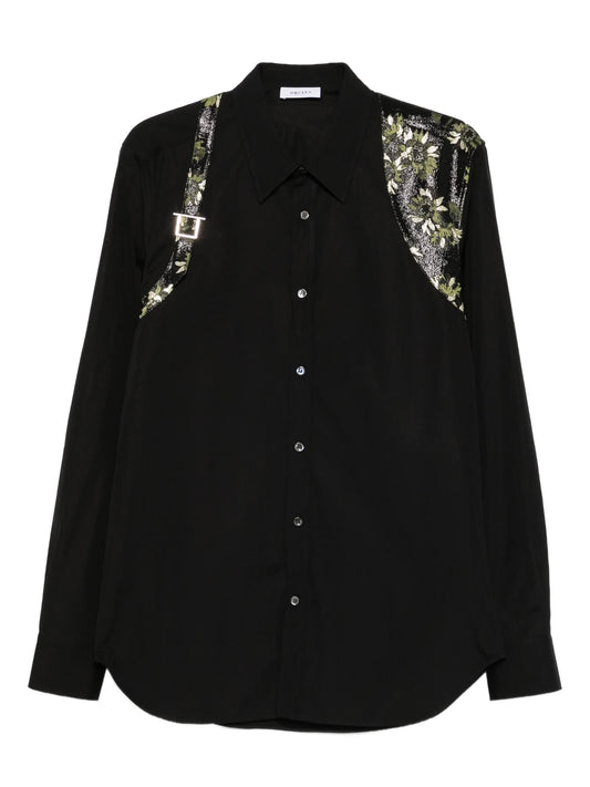 jacquard-harness shirt