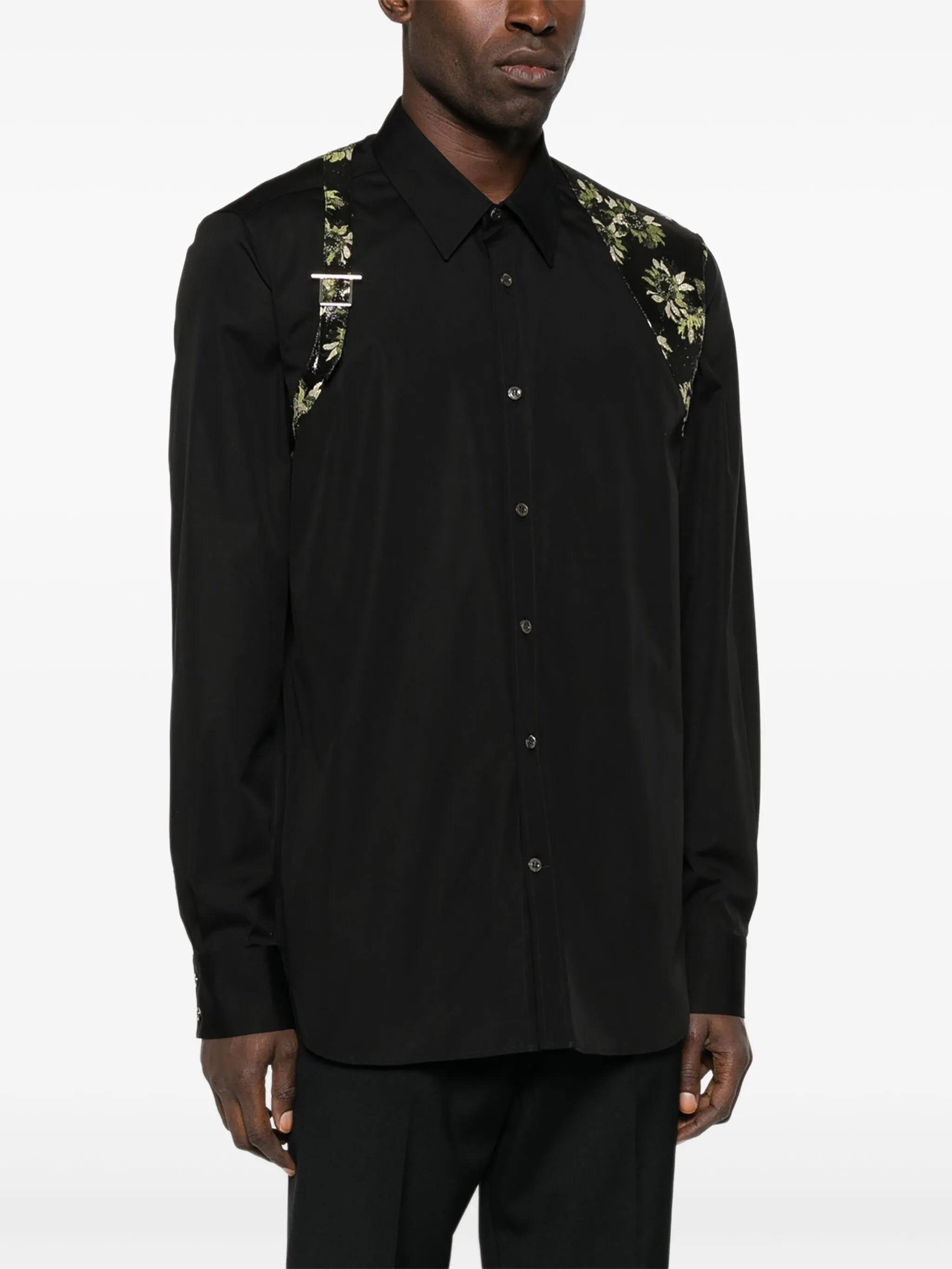 jacquard-harness shirt