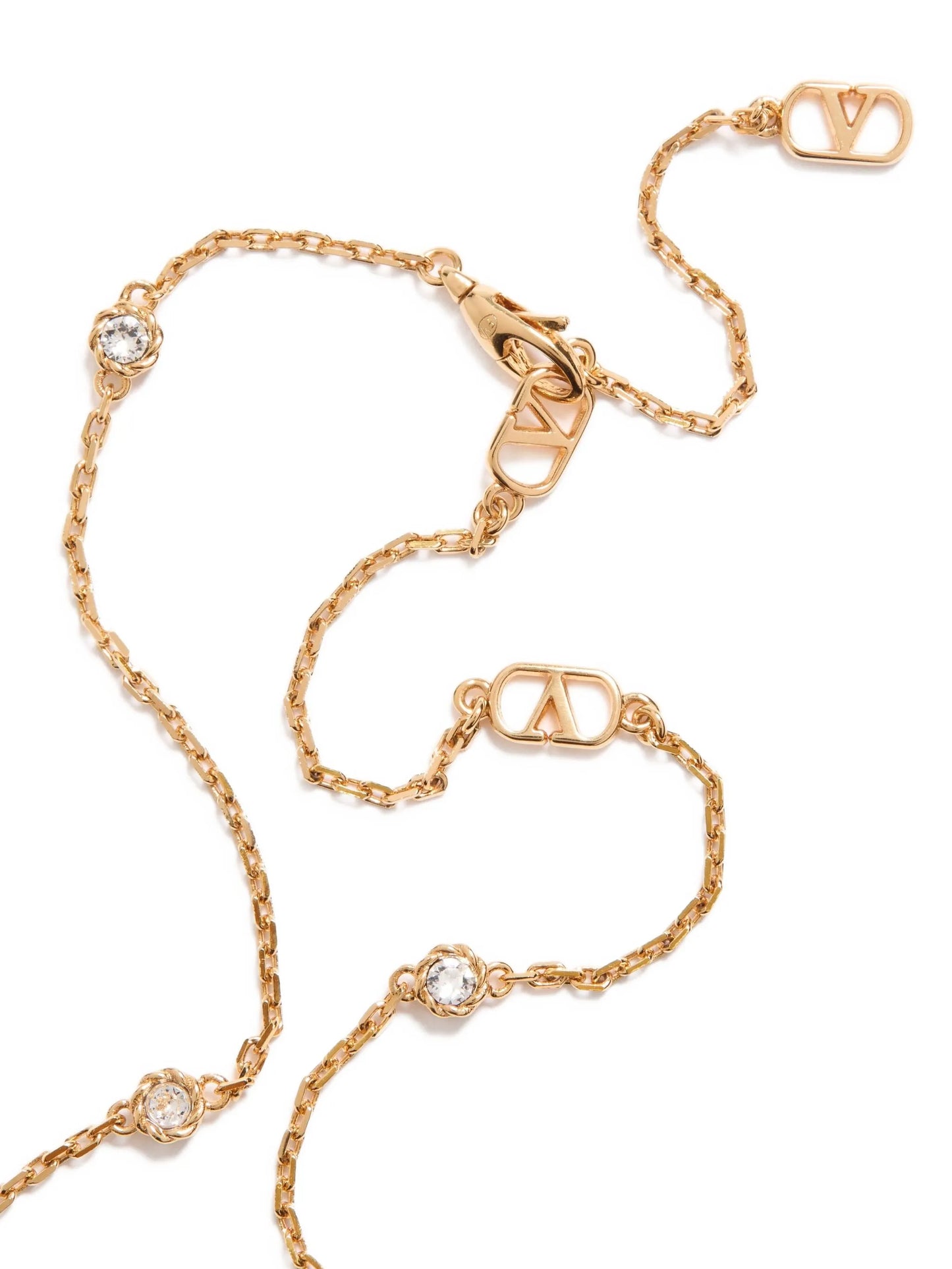 Cherryfic crystal-embellished necklace