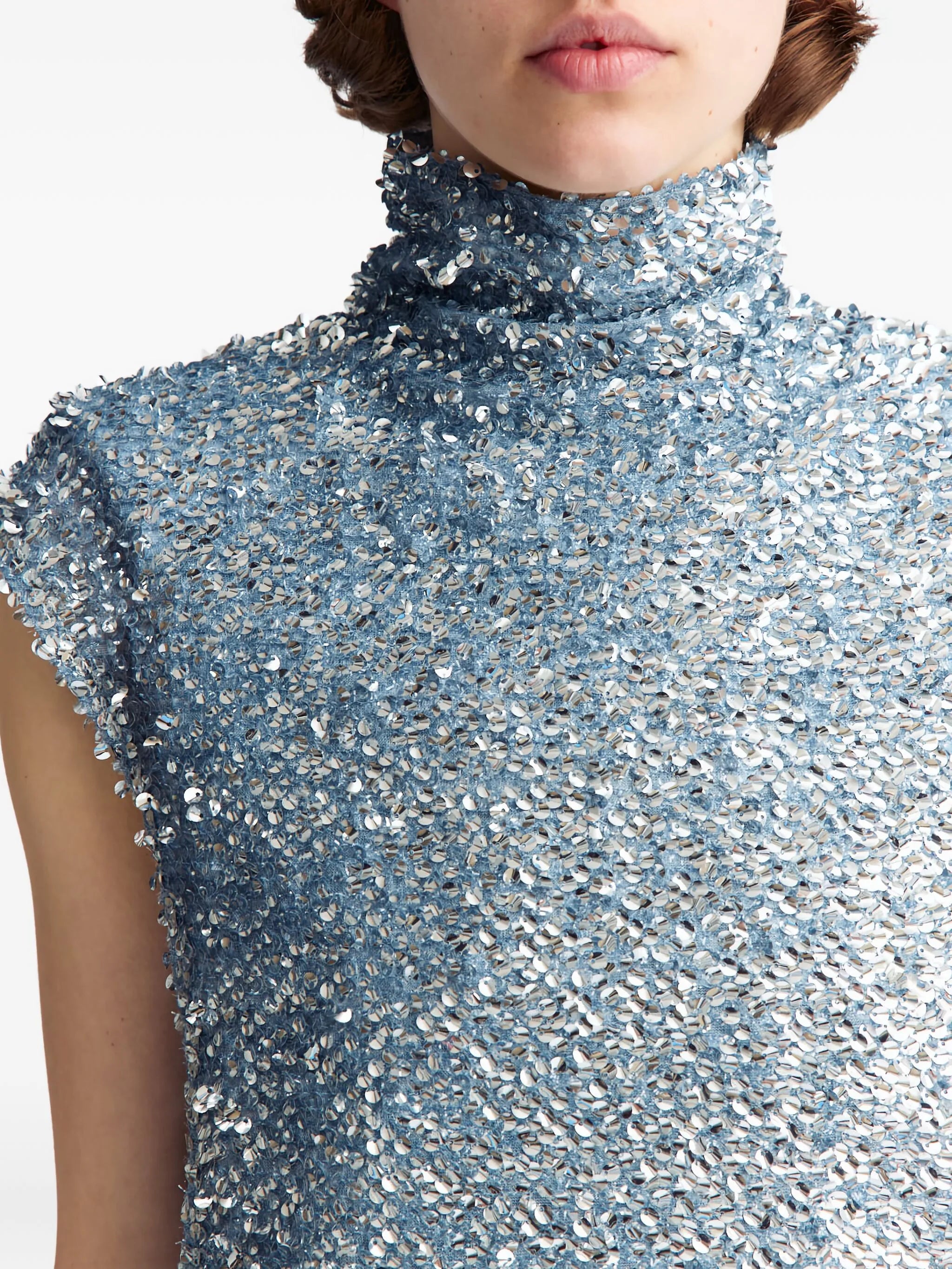 Ovica sequinned top