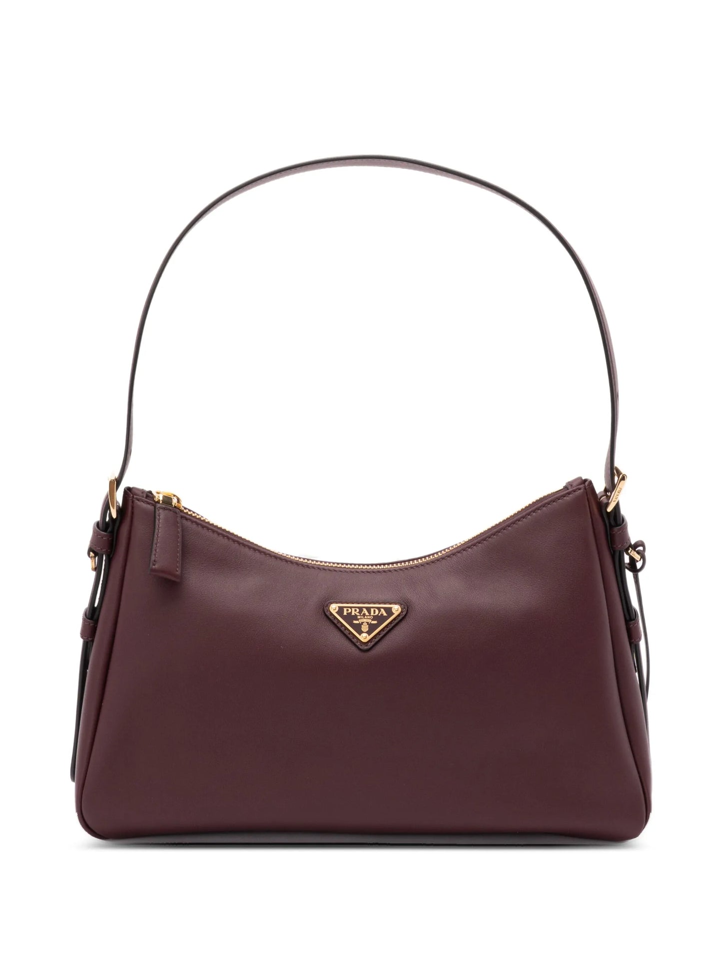 enamel triangle logo tote bag