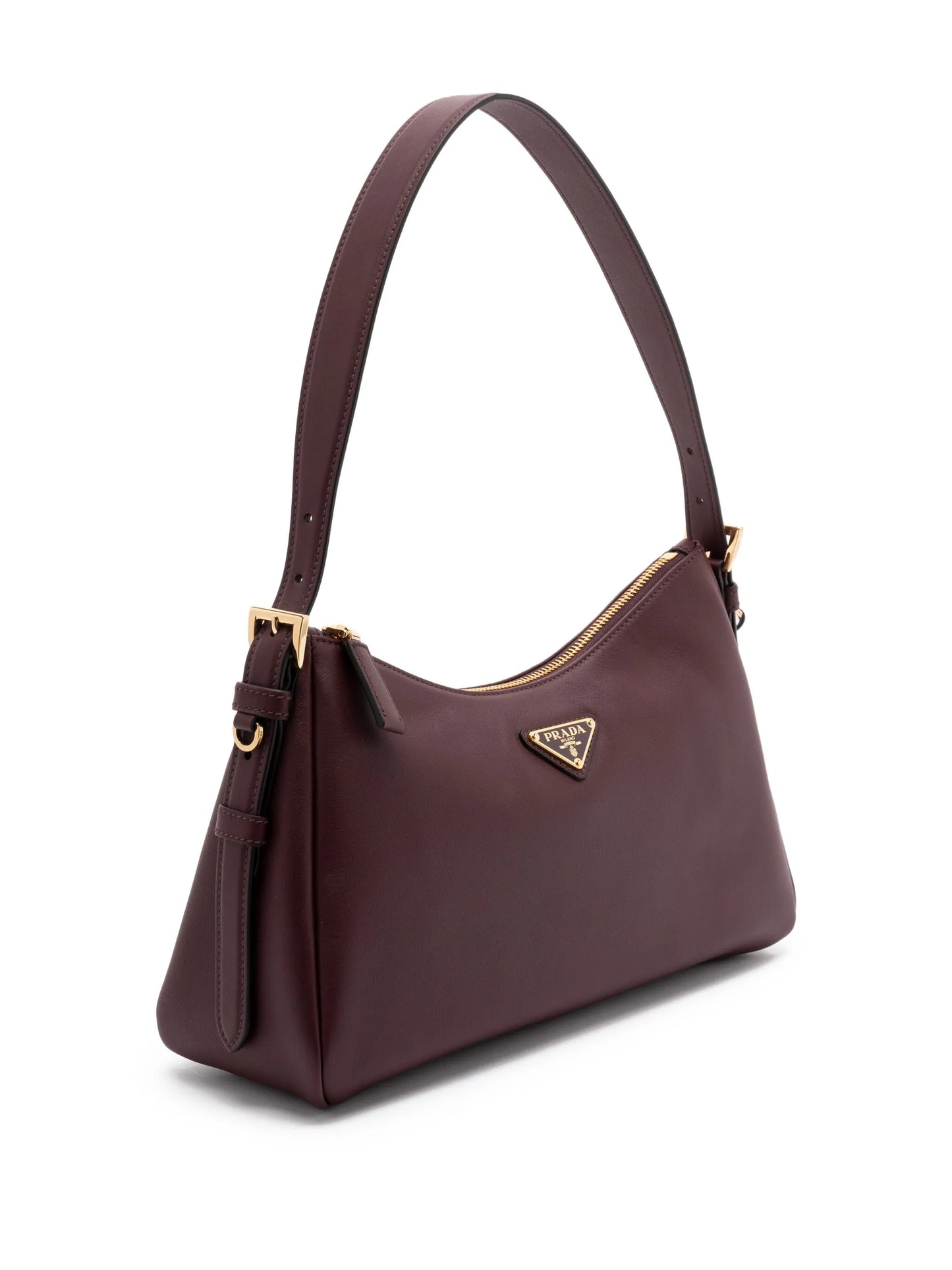 enamel triangle logo tote bag
