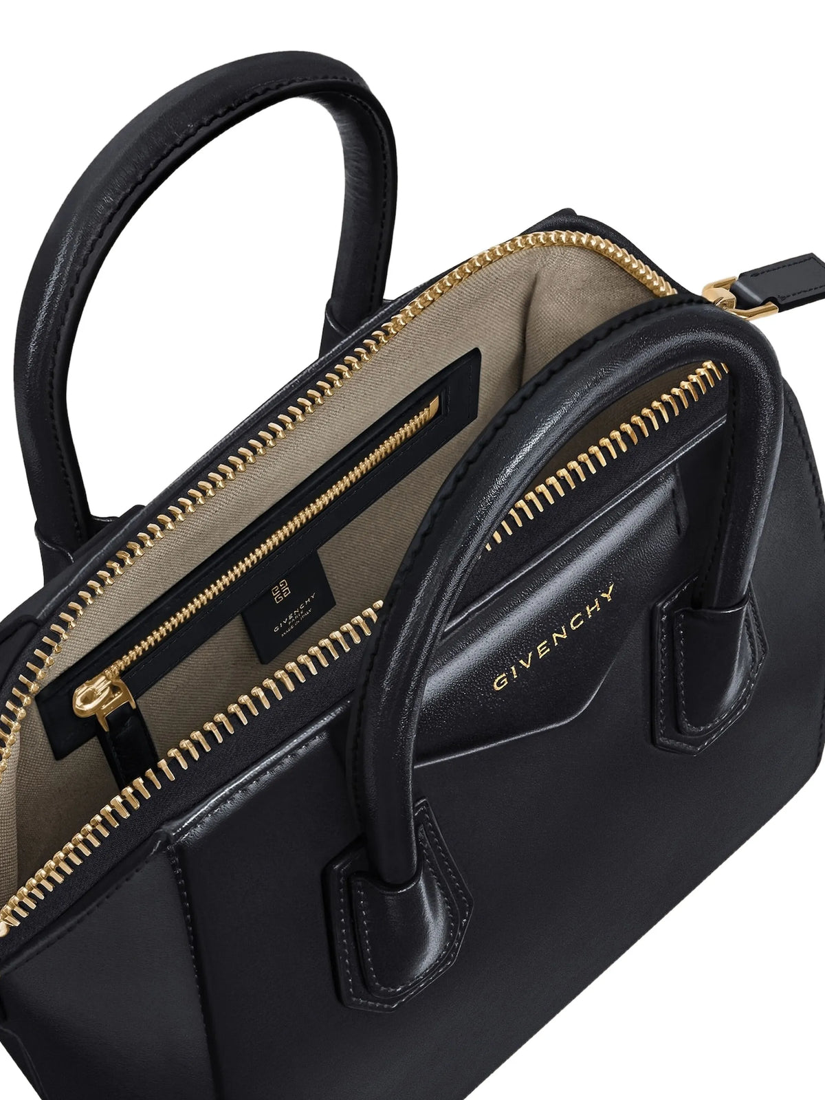 small Antigona bag in box leather