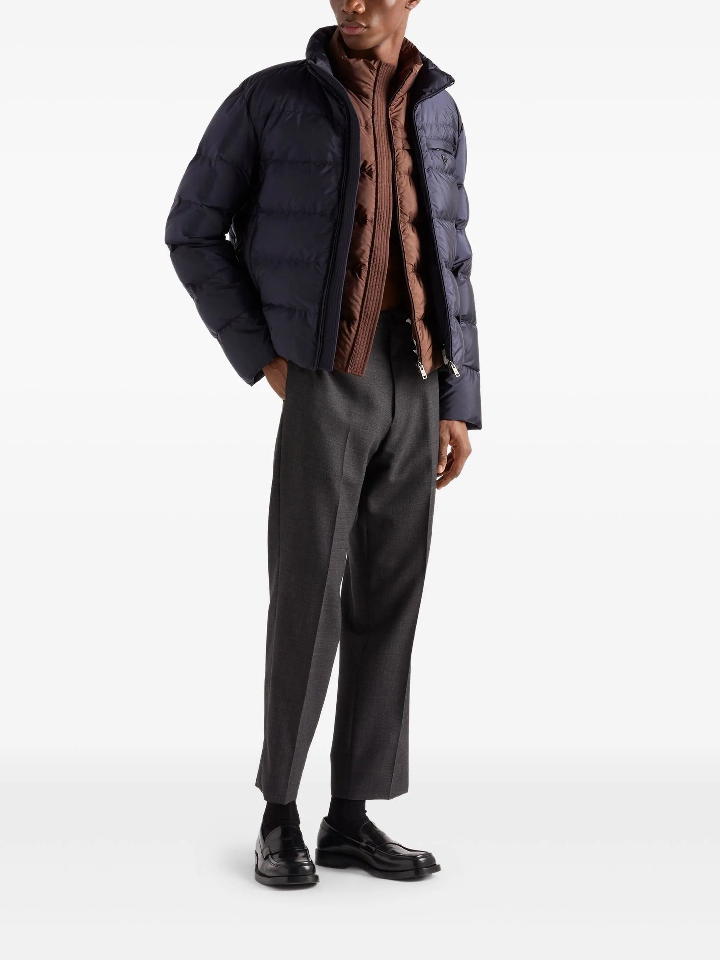 quilted padded vest