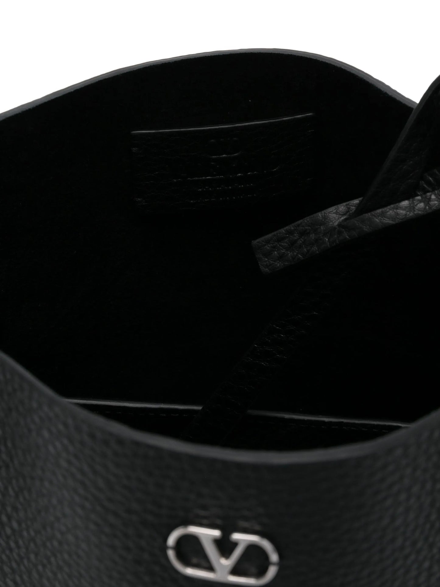 studded leather tote bag