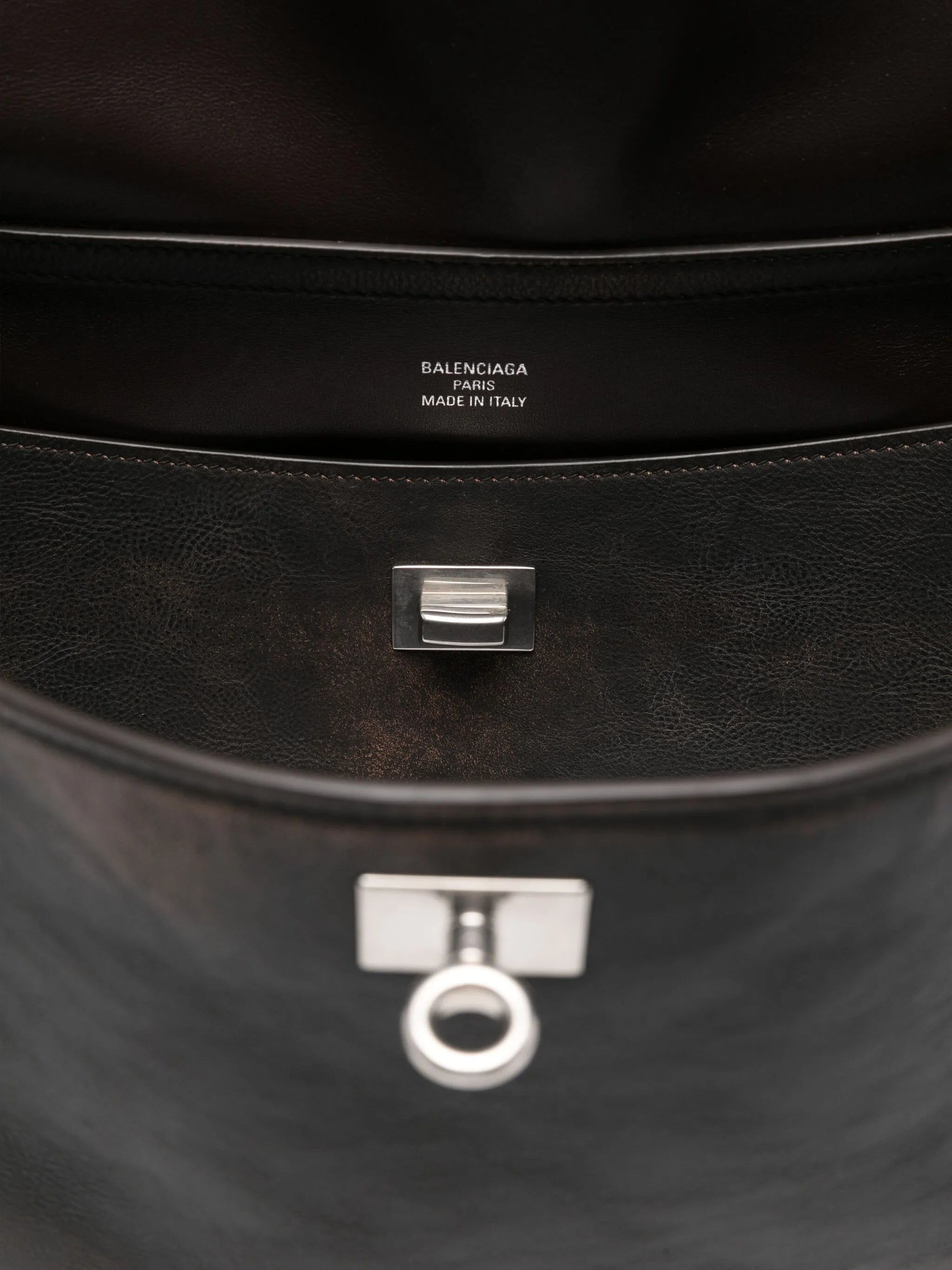 Rodeo flap-closure leather shoulder bag