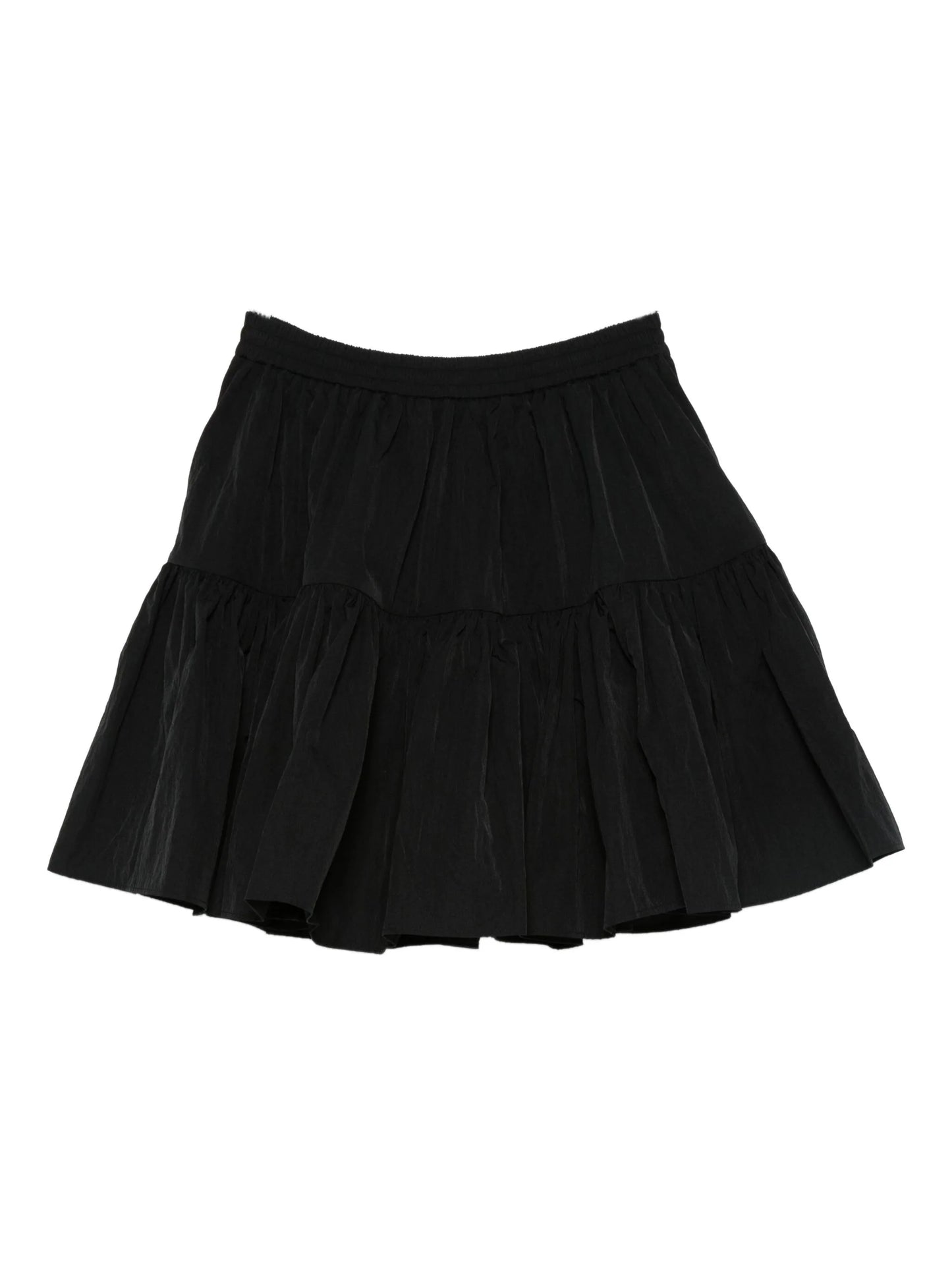 ruffled drawstring skirt