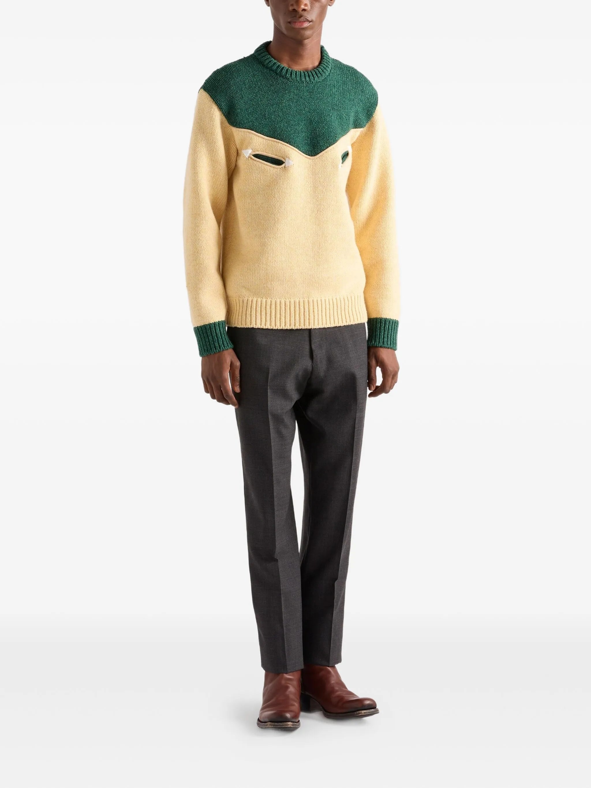 wool tailored trousers