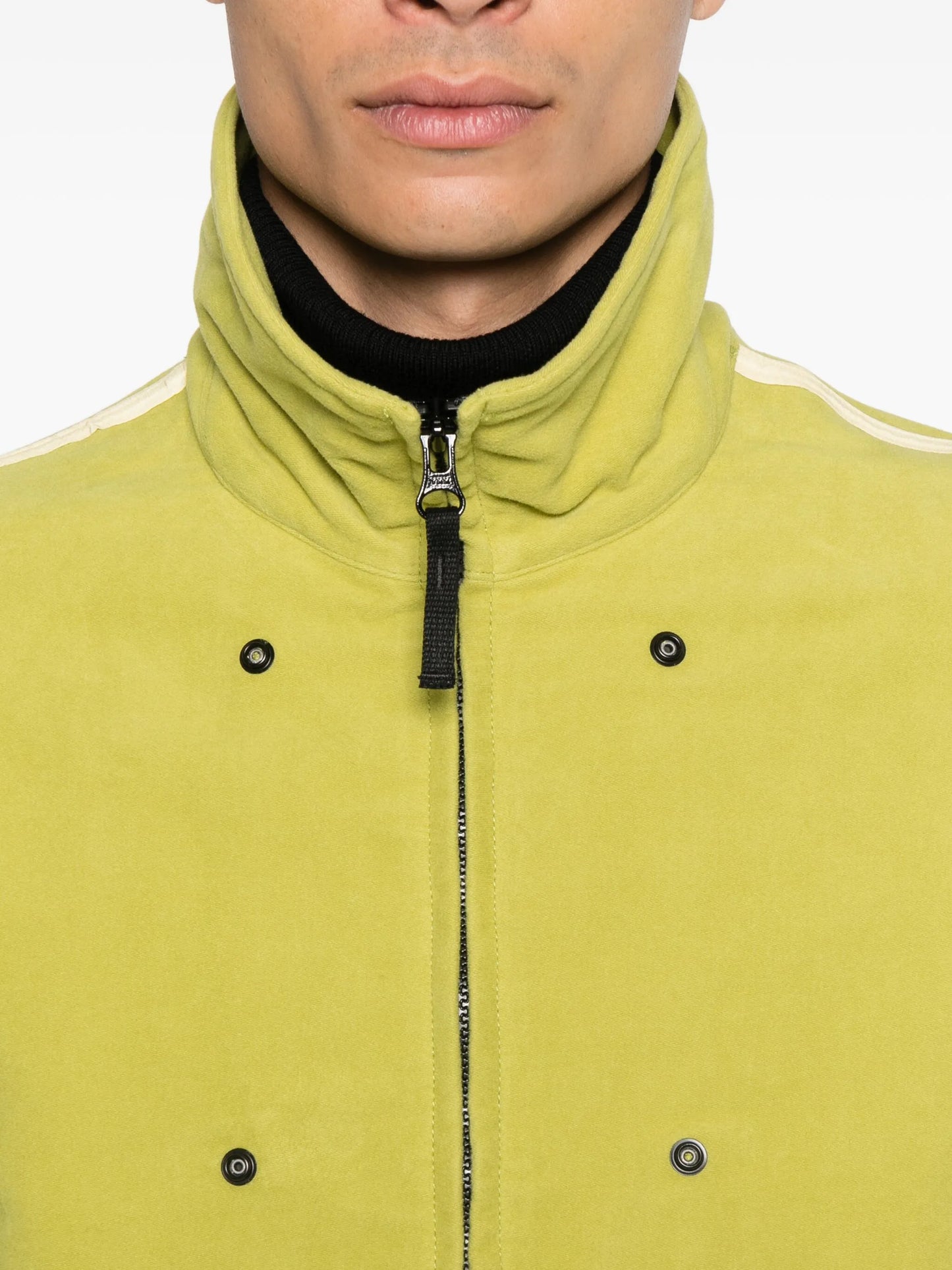 hooded transparent raincoat
