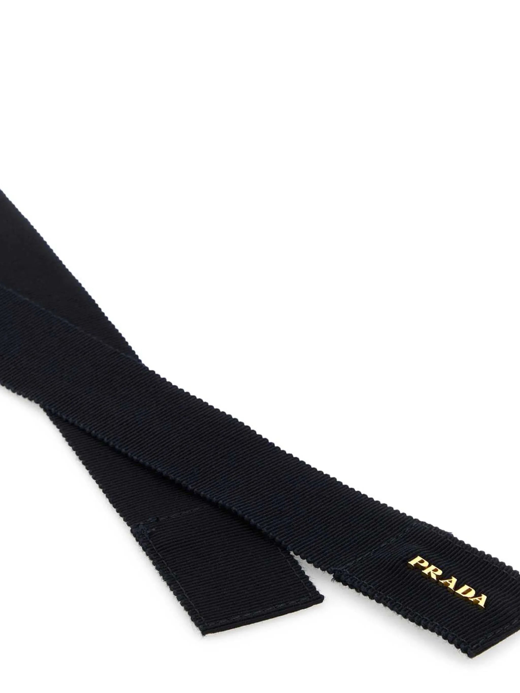 shearling ribbon scarf