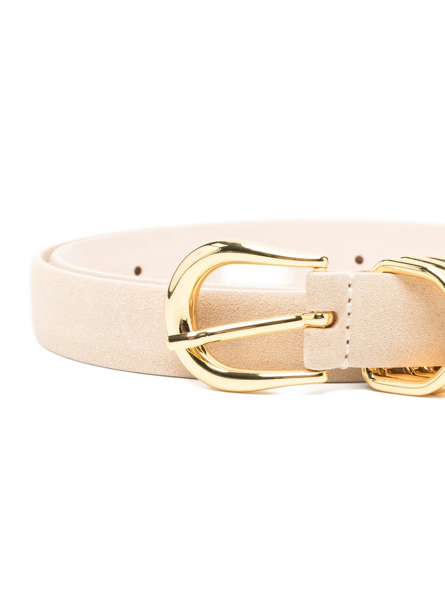 Hollyhock suede belt