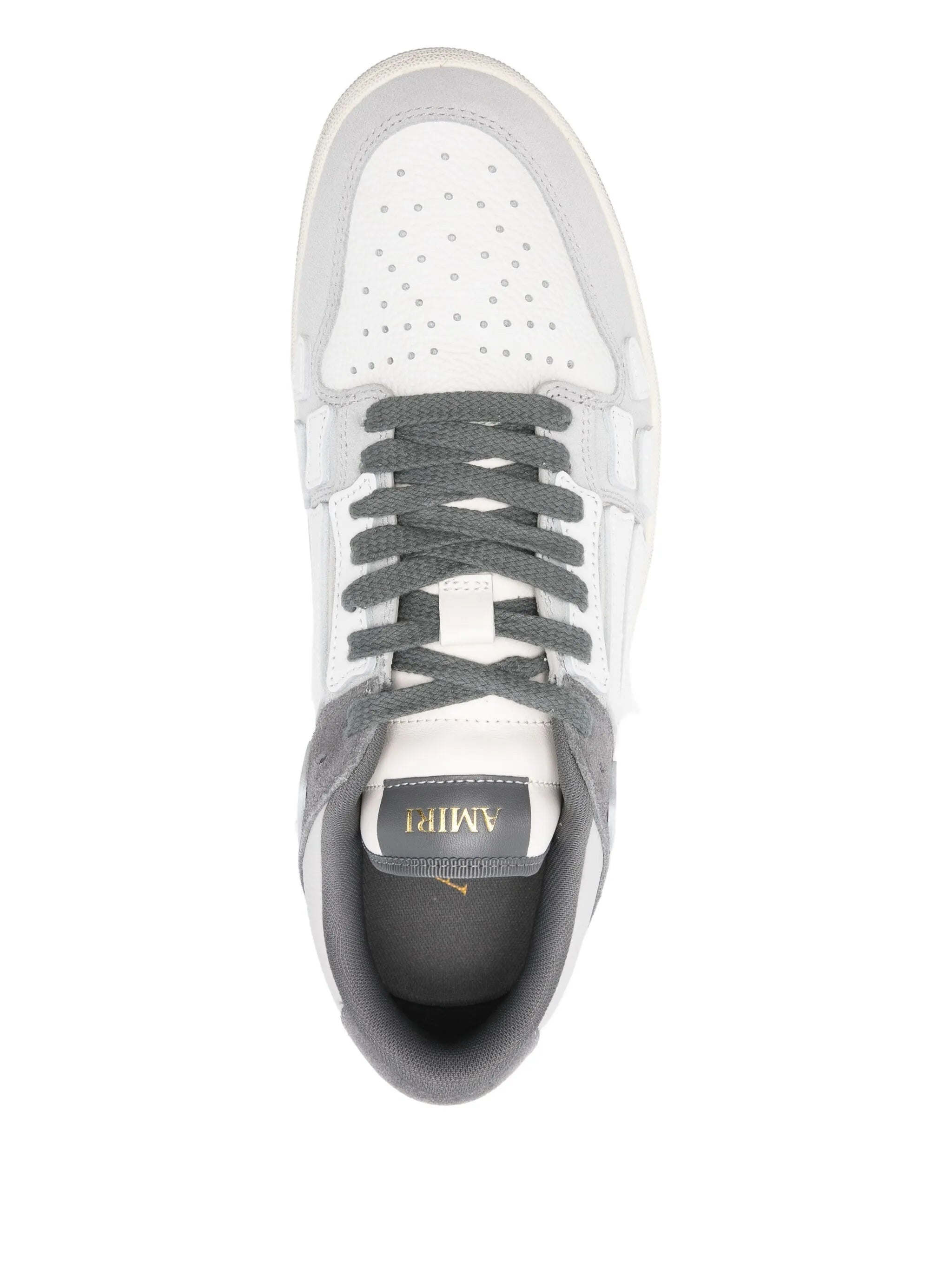 Skel-Top bone-panelled low-top sneakers