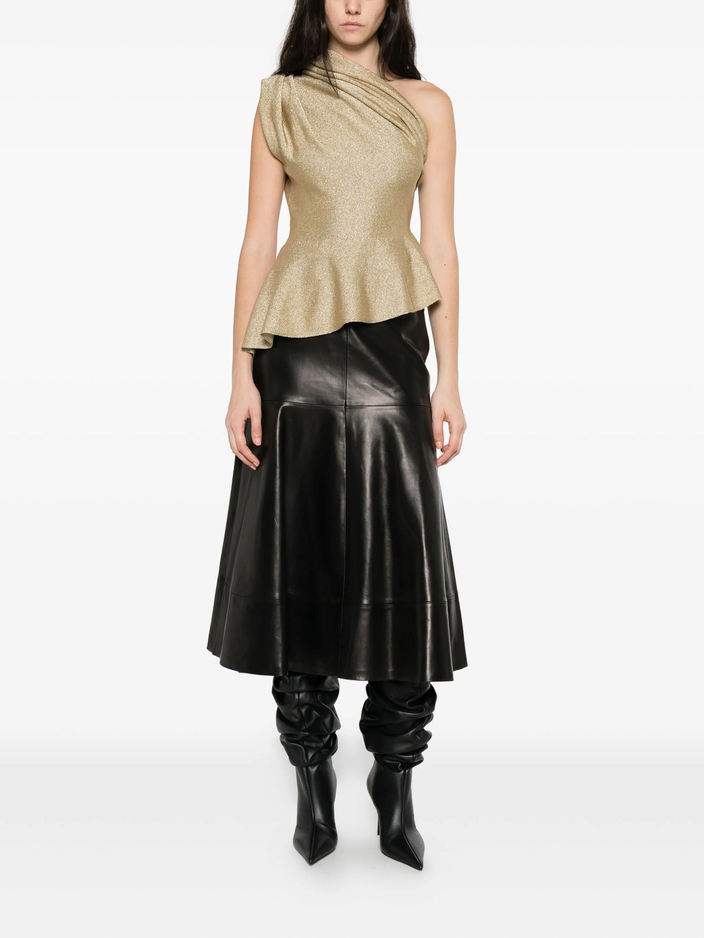 Aimee draped blouse