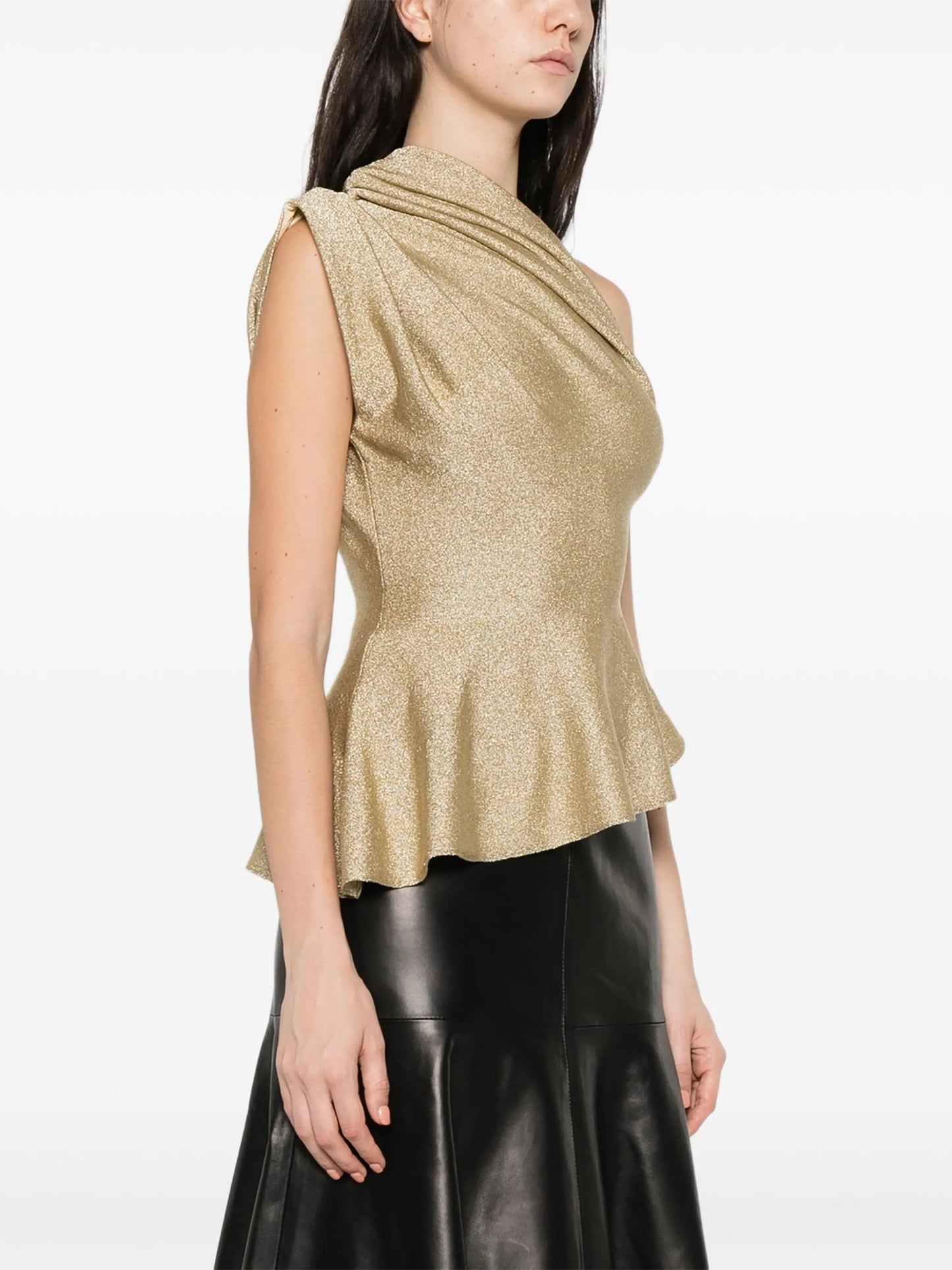 Aimee draped blouse