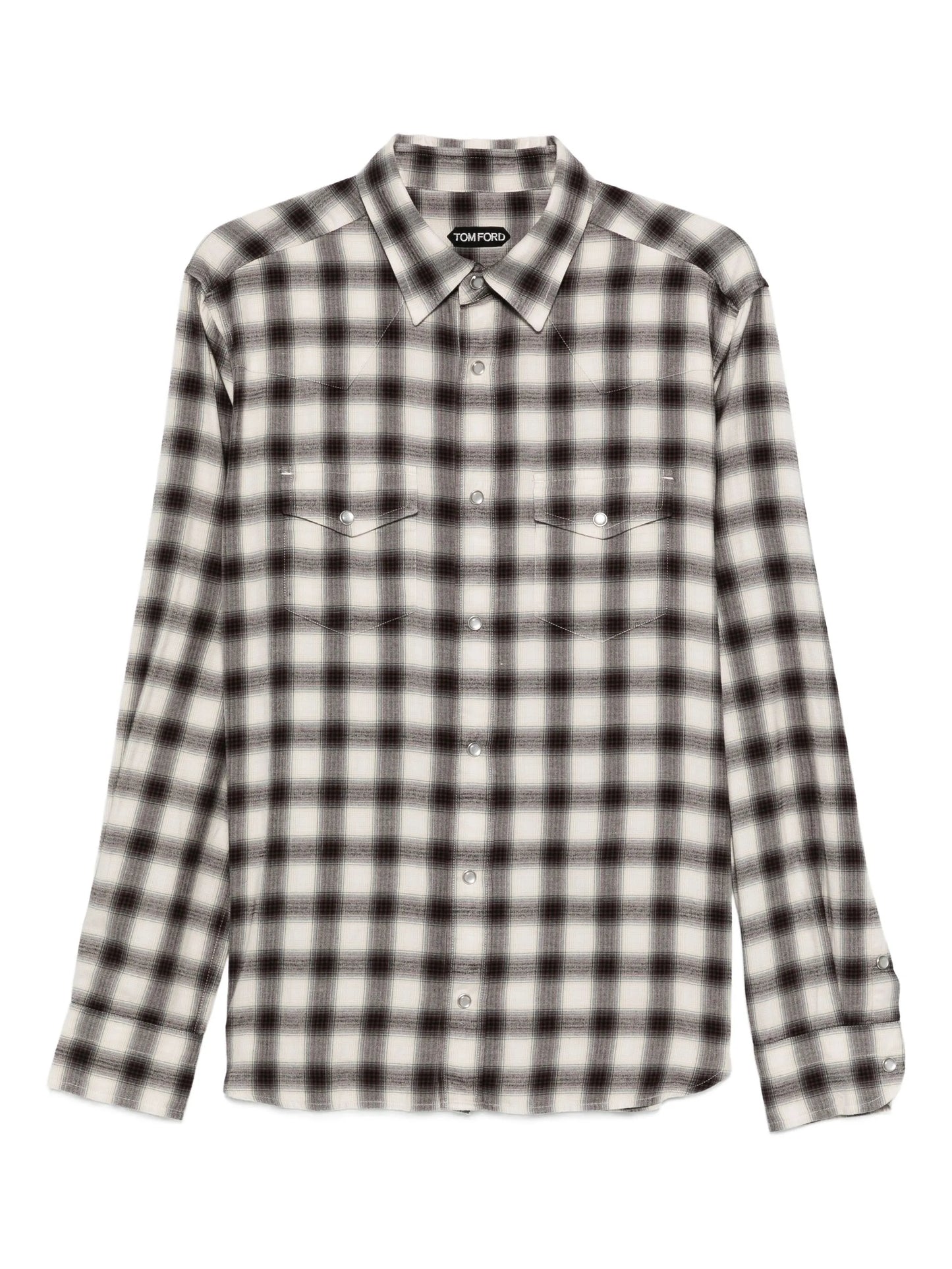 checked pocket shirt