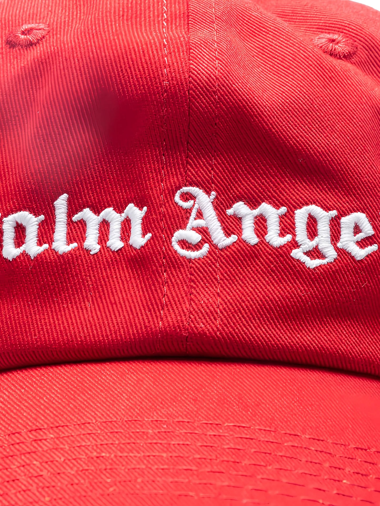 logo-embroidered cap