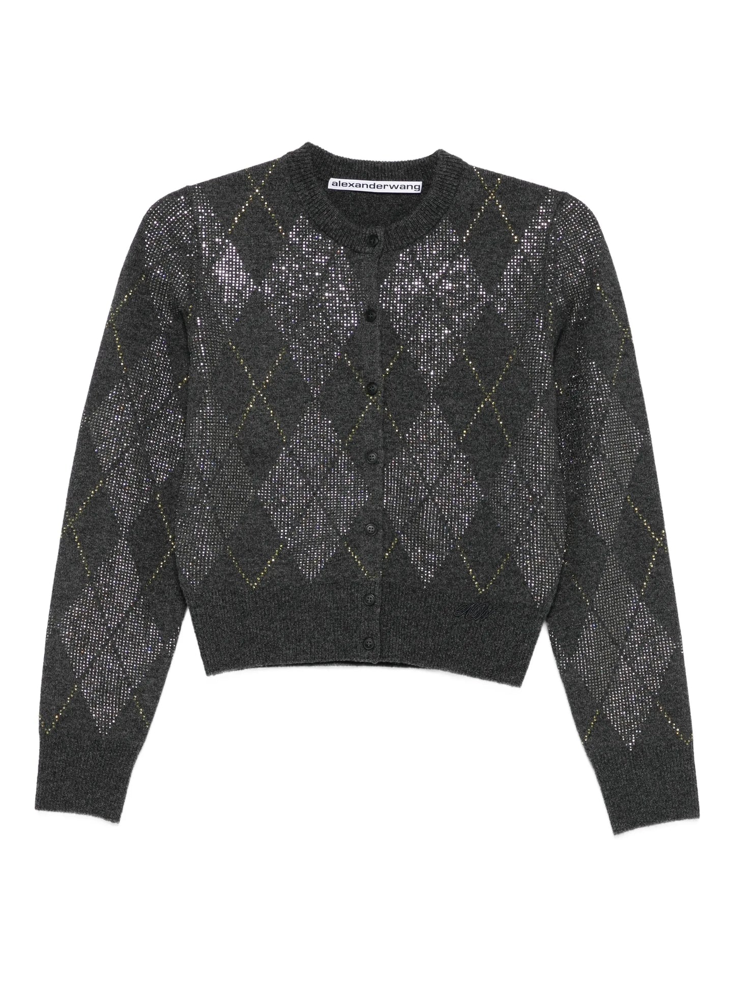 wool blend cardigan